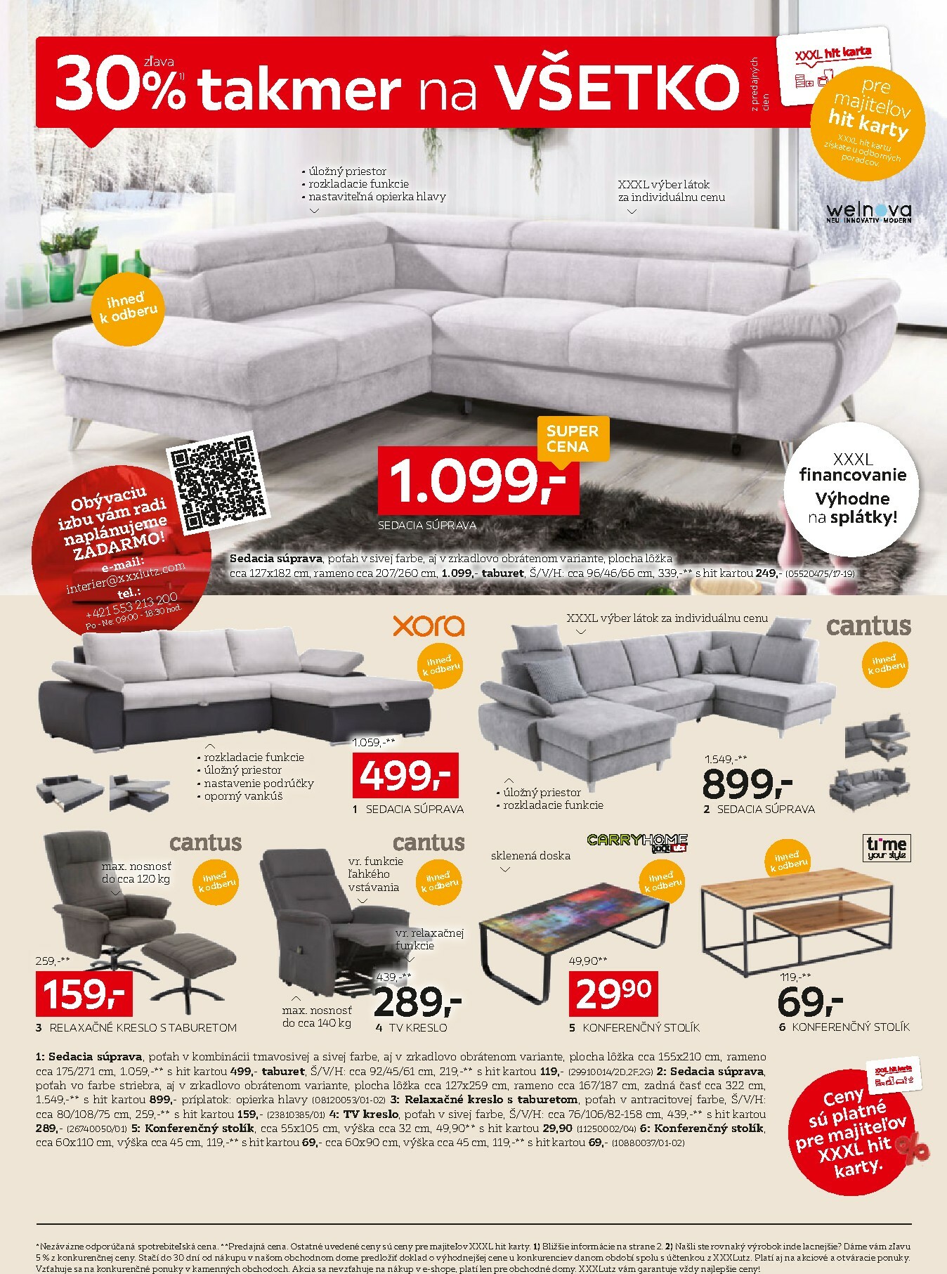 xxxlutz - Leták XXXLutz - Zľava 30 % takmer na všetko platný od 08.12. do 23.12. - page: 8