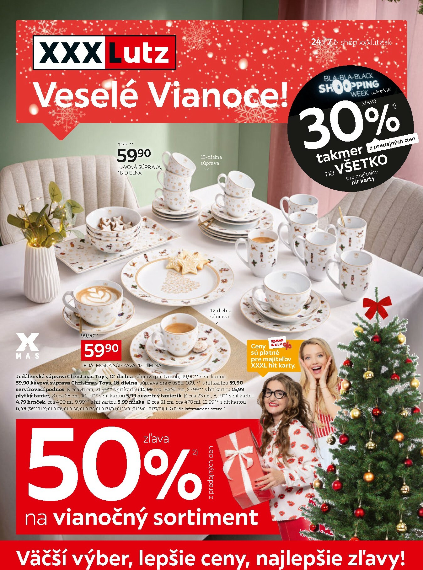 xxxlutz - Leták XXXLutz - Zľava 30 % takmer na všetko platný od 08.12. do 23.12.