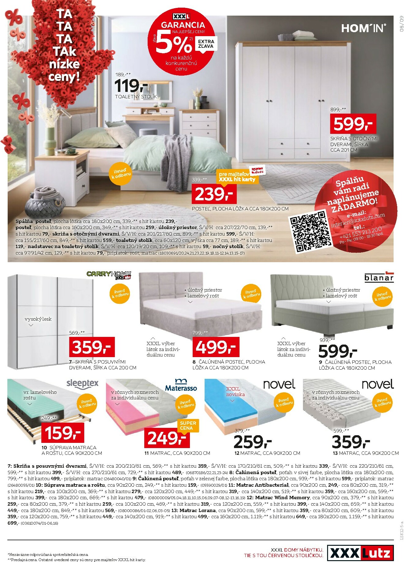 xxxlutz - Leták XXXLutz - Zľava 30 % takmer na všetko platný od 08.12. do 23.12. - page: 9