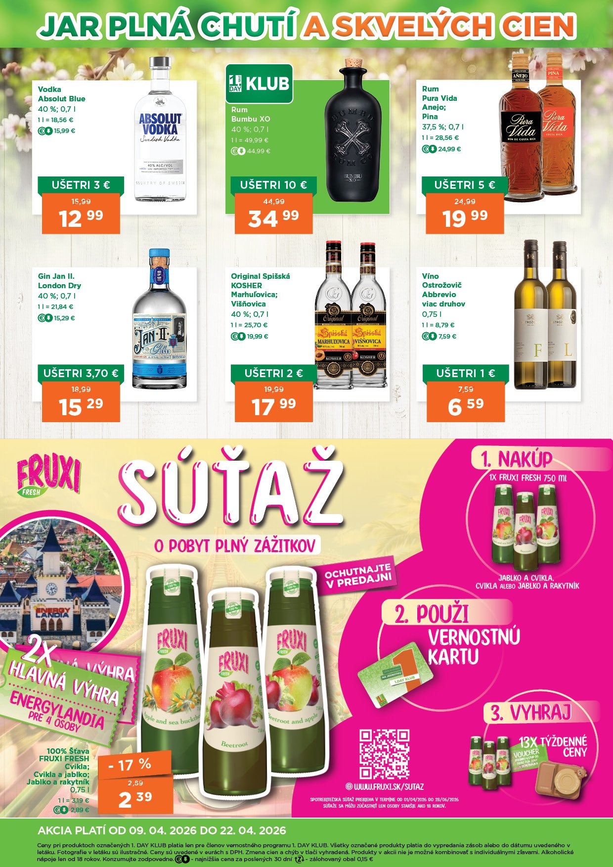 1day - Aktuálny leták 1.DAY platný od štvrtka, 09.04.2026 do stredy, 22.04.2026 - page: 4