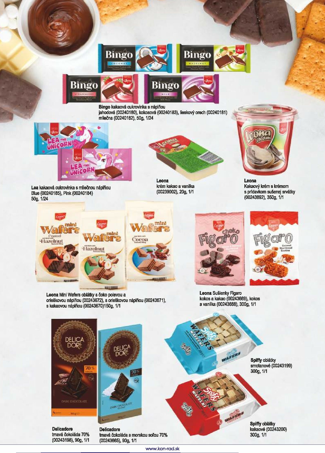 kon-rad - Leták KON - RAD - Katalóg importných produktov platný od 01.12. do 31.12. - page: 72