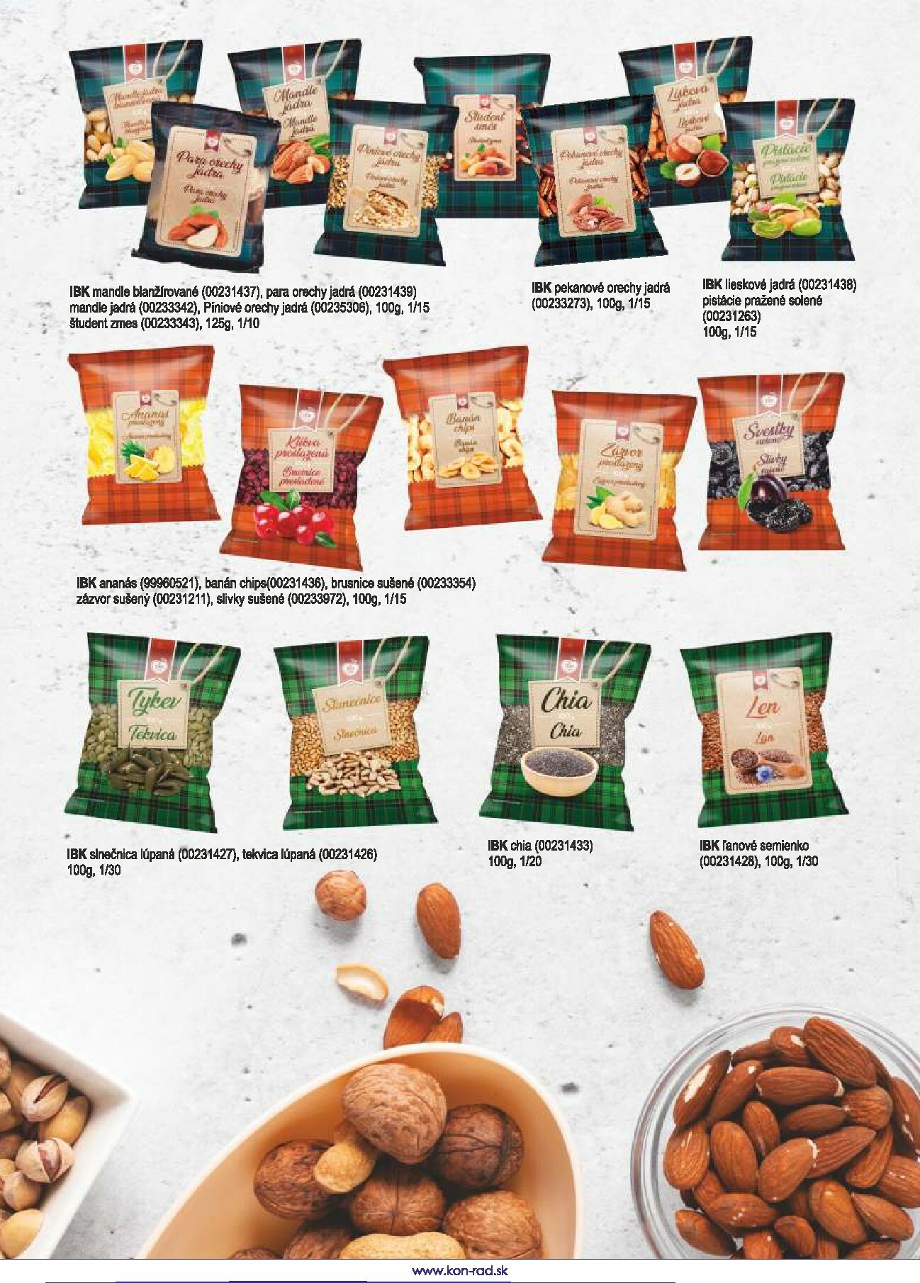 kon-rad - Leták KON - RAD - Katalóg importných produktov platný od 01.12. do 31.12. - page: 62