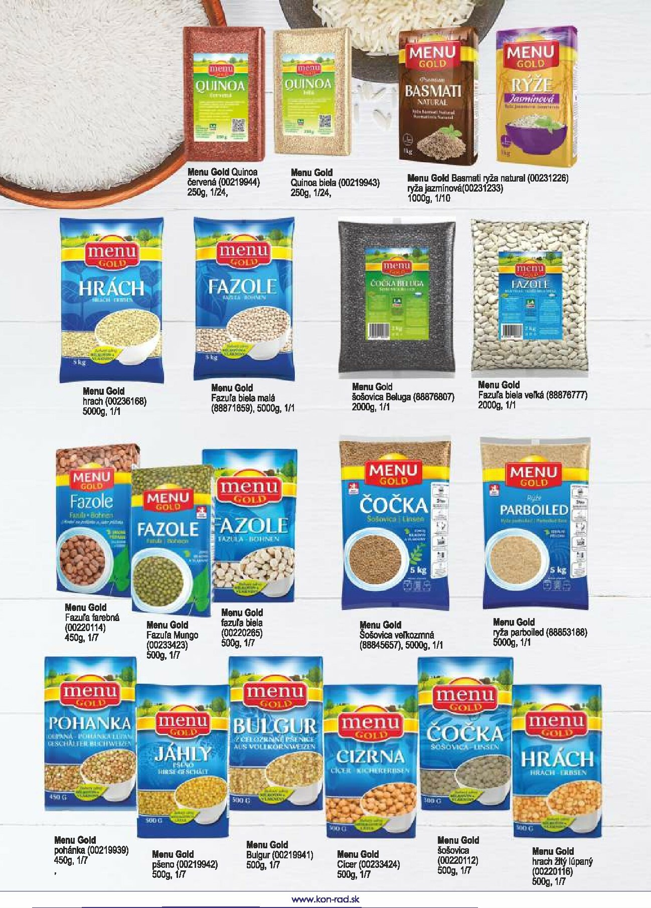 kon-rad - Leták KON - RAD - Katalóg importných produktov platný od 01.12. do 31.12. - page: 50