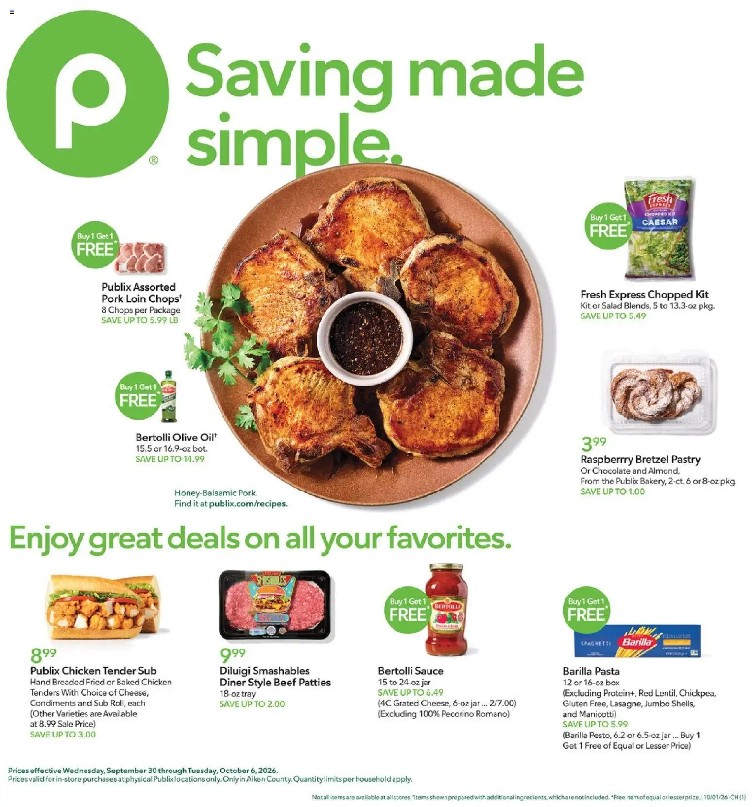 publix - Publix Weekly Ad - 09/30 - 10/06 2026