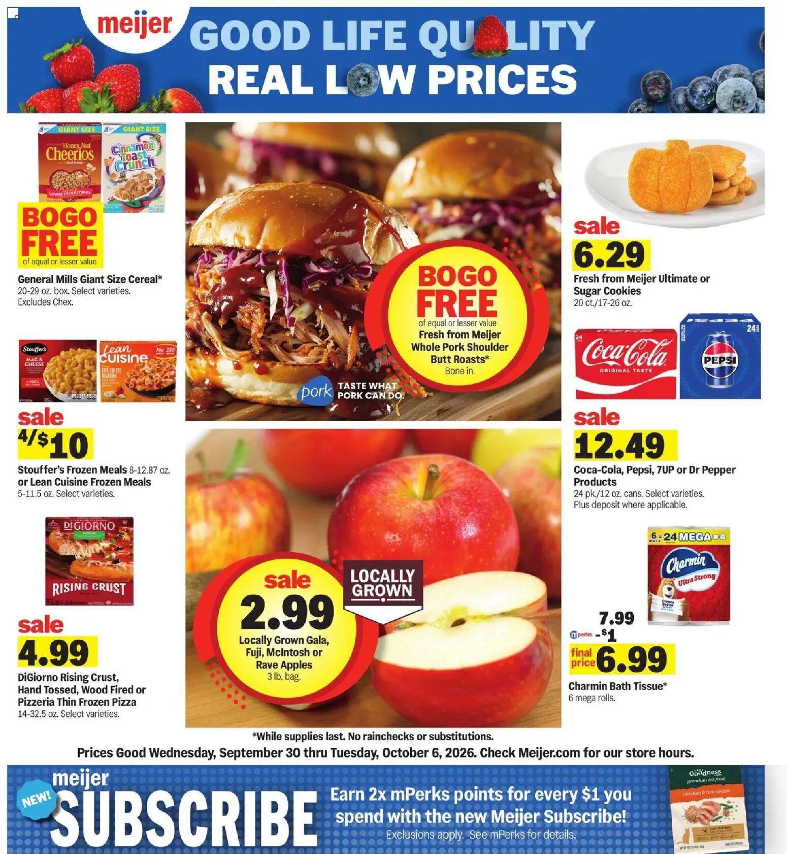 meijer - Meijer Weekly Ad - 09/30 - 10/06 2026