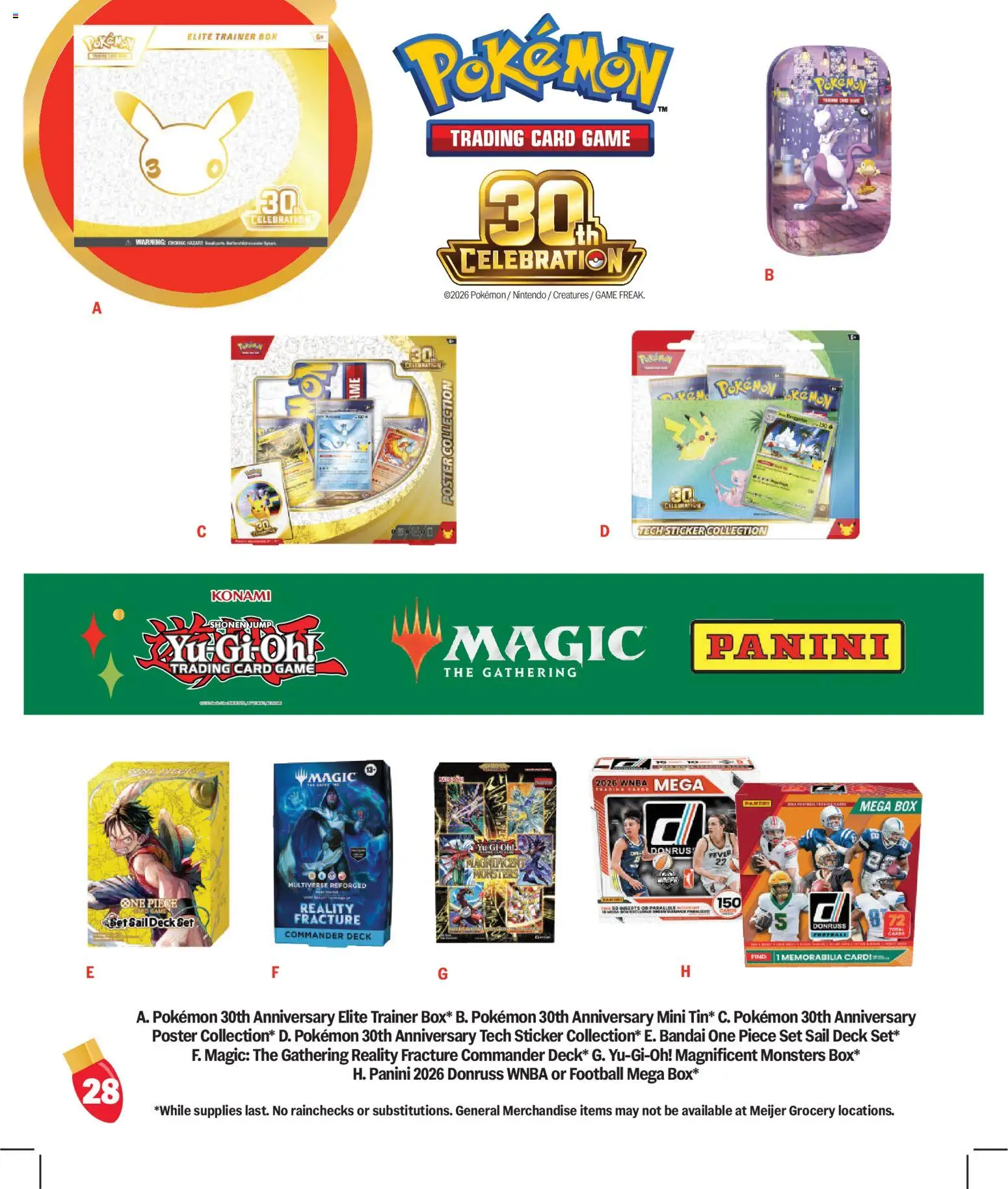 meijer - Meijer Holiday Gift Guide - 10/07 - 12/24 2026 - page: 29