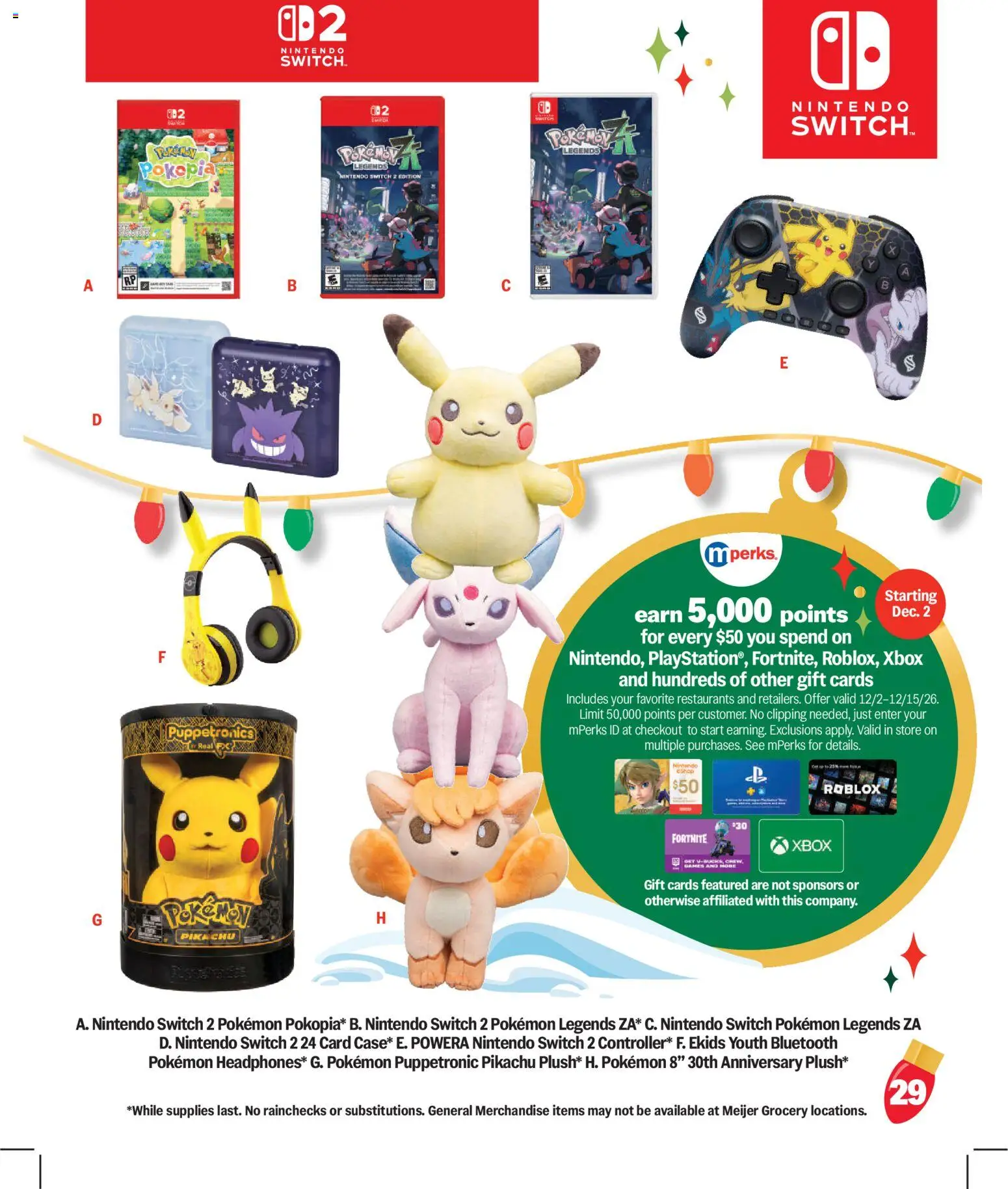 meijer - Meijer Holiday Gift Guide - 10/07 - 12/24 2026 - page: 30