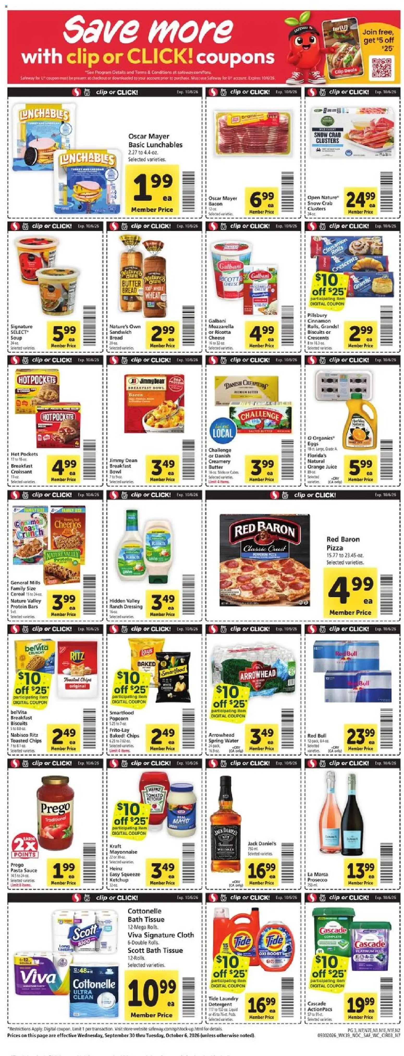 safeway - Safeway Weekly Ad - 09/30 - 10/06 2026 - page: 3