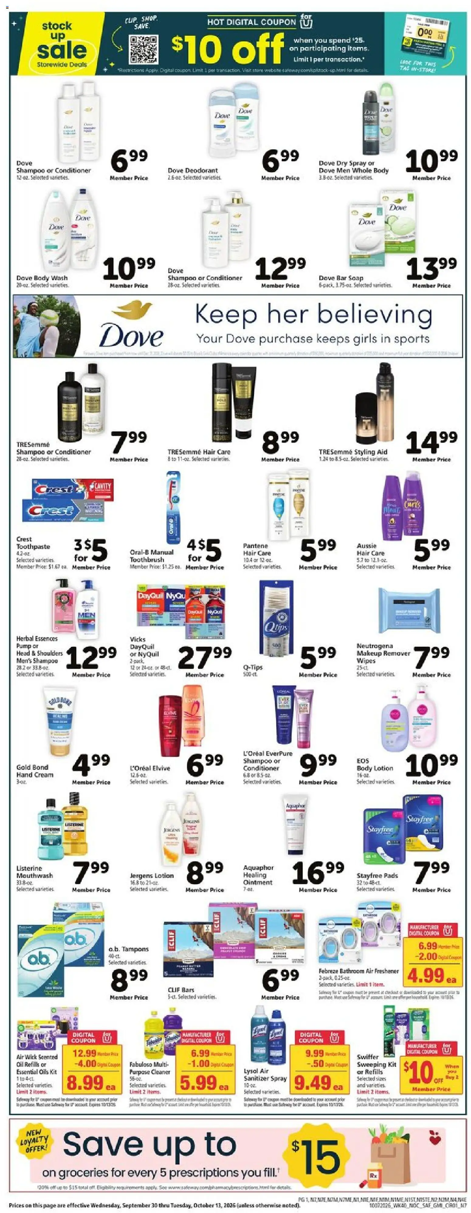 safeway - Safeway Weekly Ad - 10/07 - 10/13 2026 - page: 8