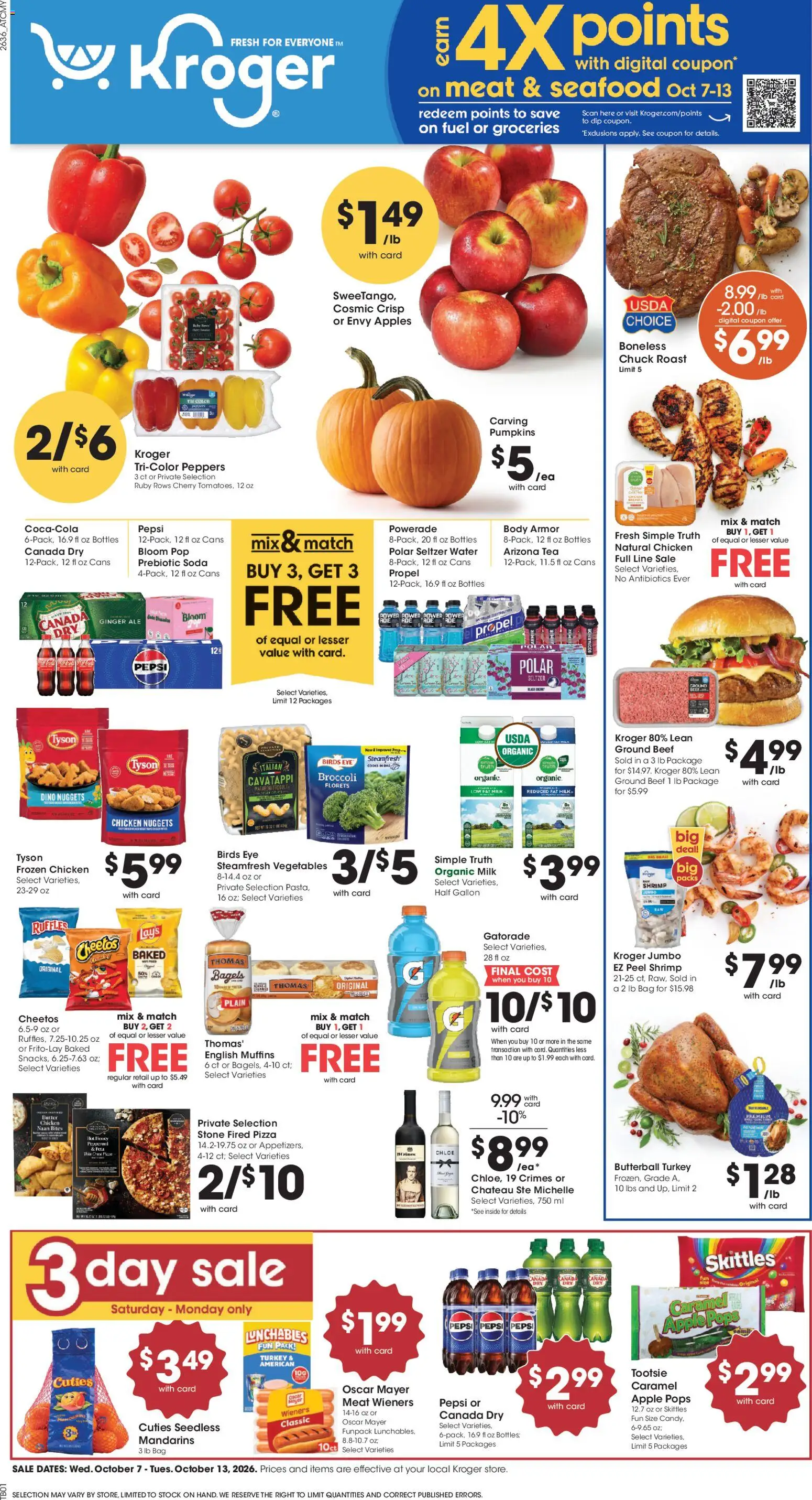 kroger - Kroger Weekly Ad - 10/07 - 10/13 2026
