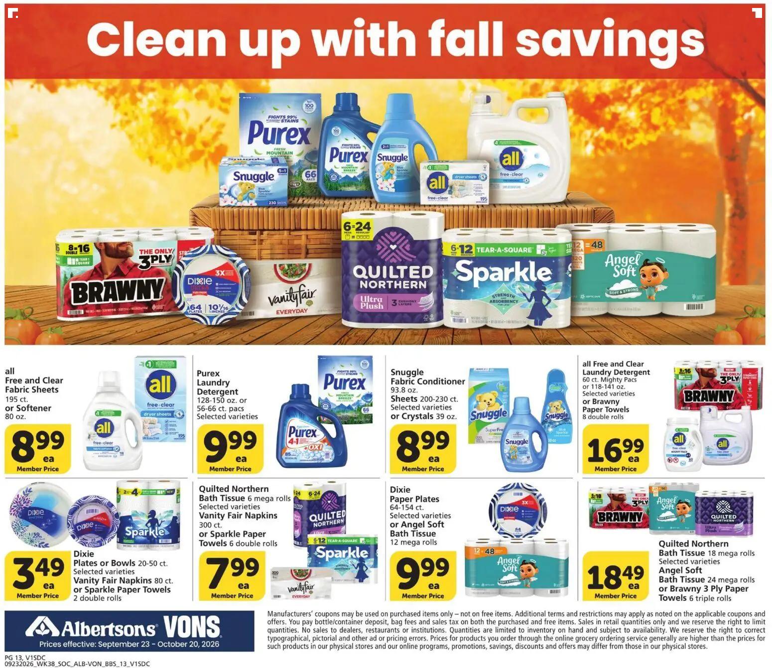 vons - Vons Big Book of Savings - 09/23 - 10/20 2026 - page: 13