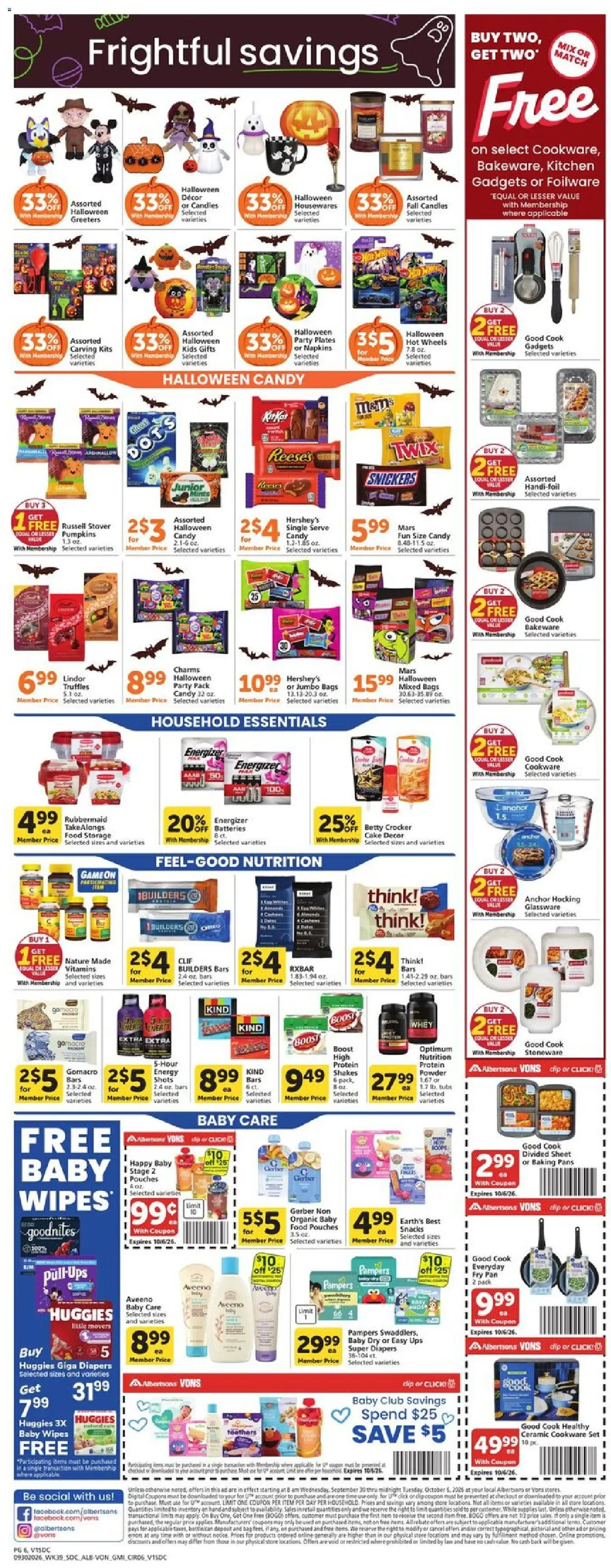 vons - Vons Weekly Ad - 09/30 - 10/06 2026 - page: 6