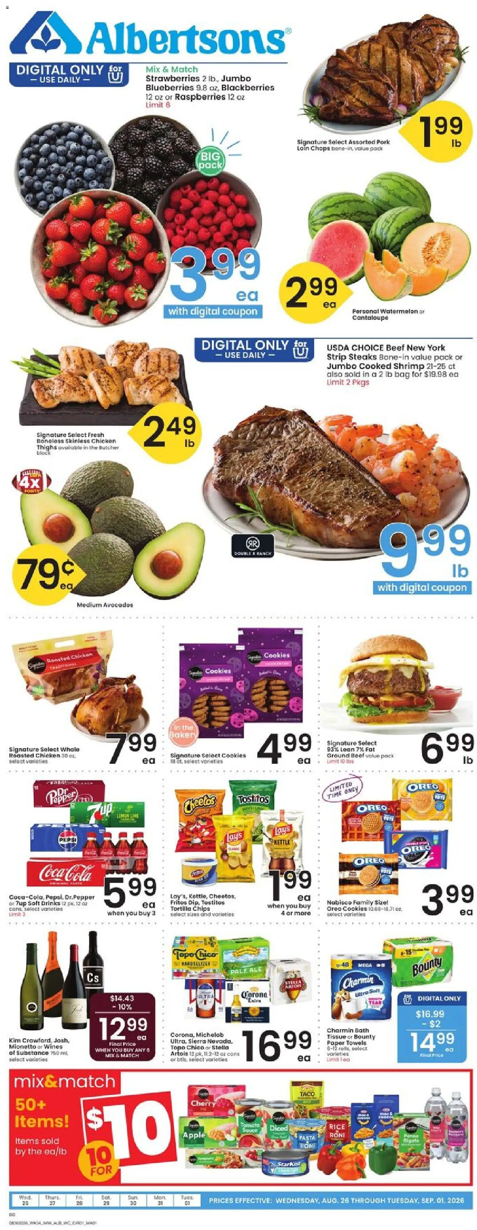 albertsons - Albertsons Weekly Ad - 08/26 - 09/01 2026