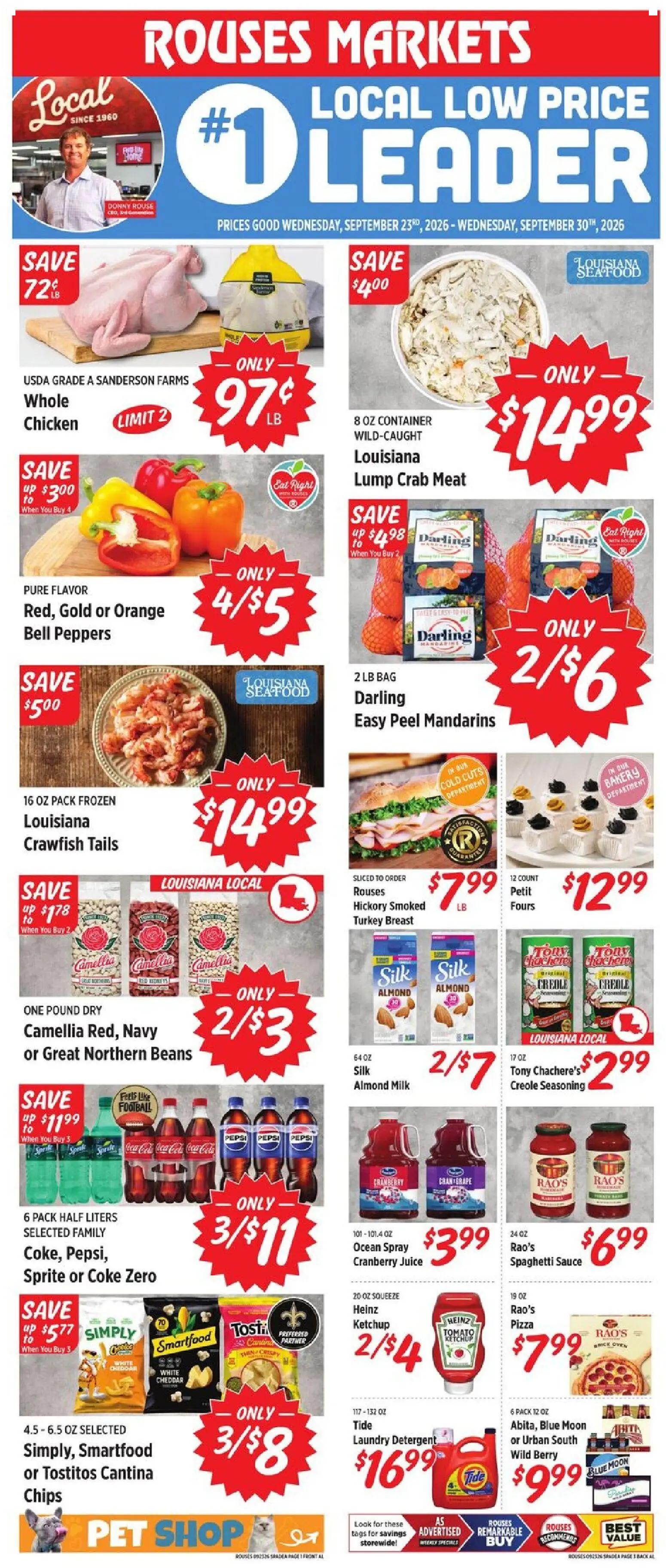 rouses - Rouses Weekly Ad - AL - 09/23 - 09/30 2026