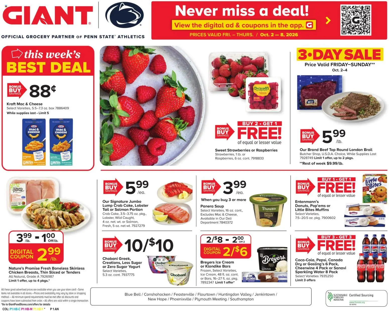 giant - Giant Weekly Ad - 10/02 - 10/08 2026