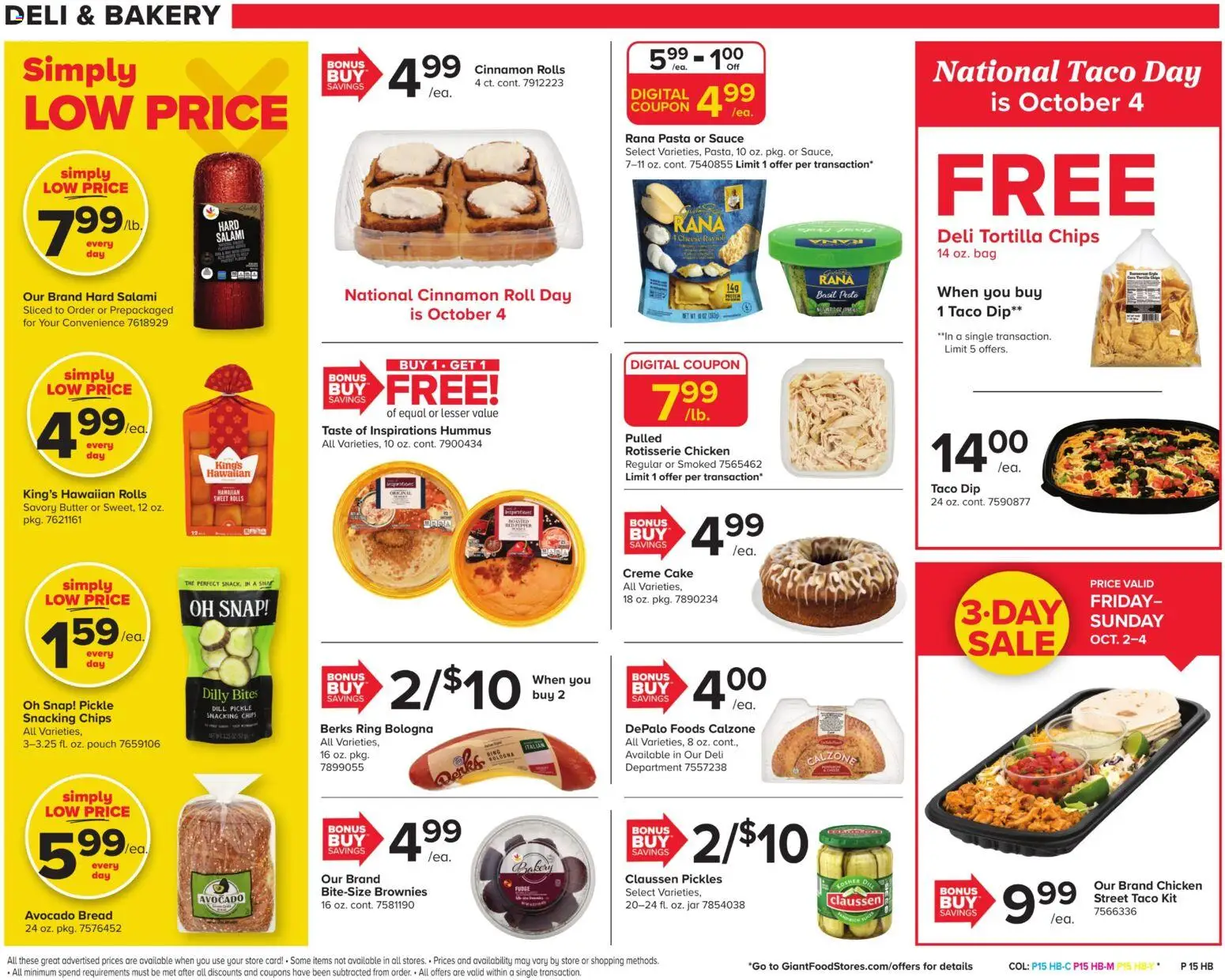 giant - Giant Weekly Ad - 10/02 - 10/08 2026 - page: 17