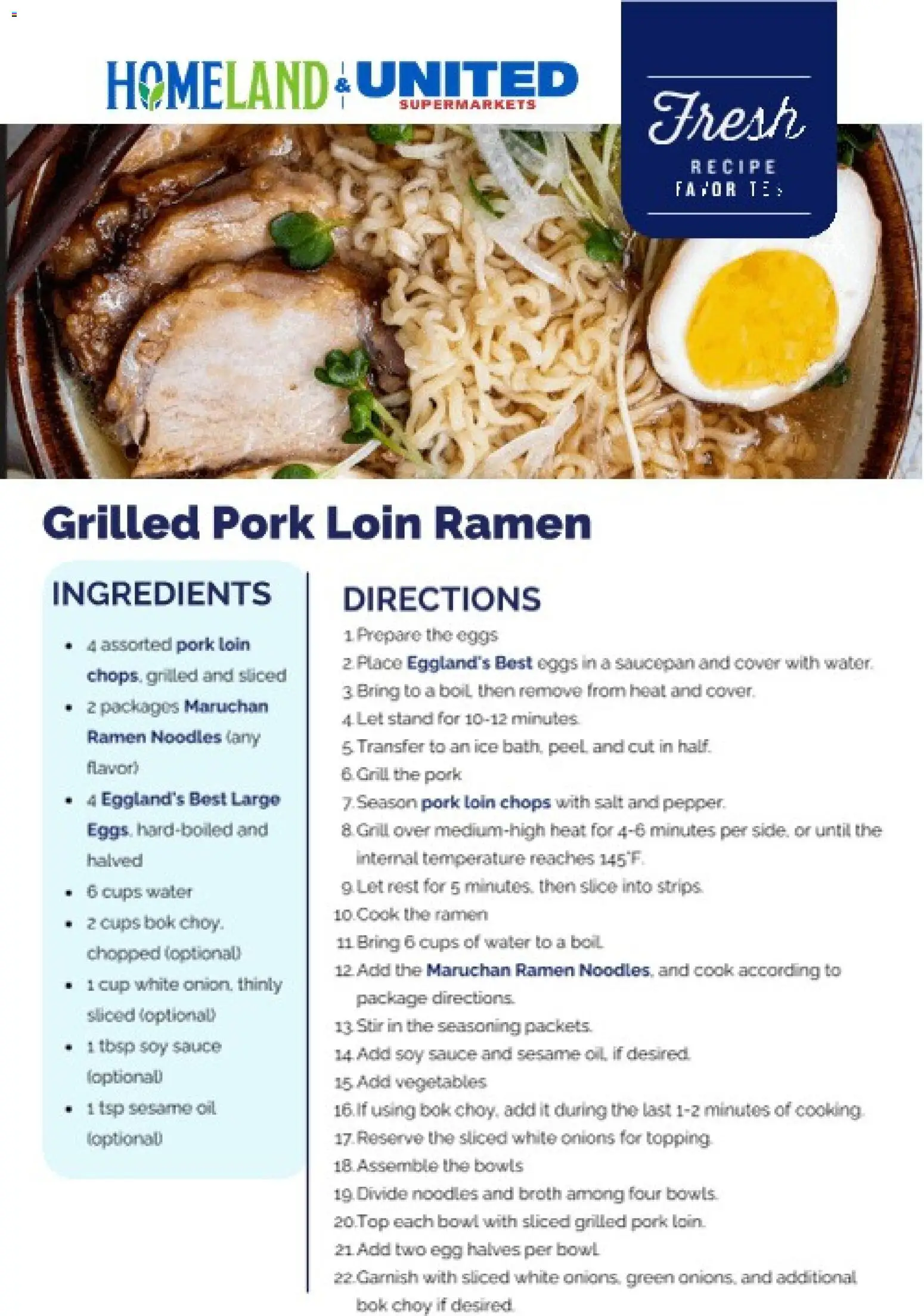 homeland - Homeland - Weekly Recipe - 09/16 - 09/22 2026