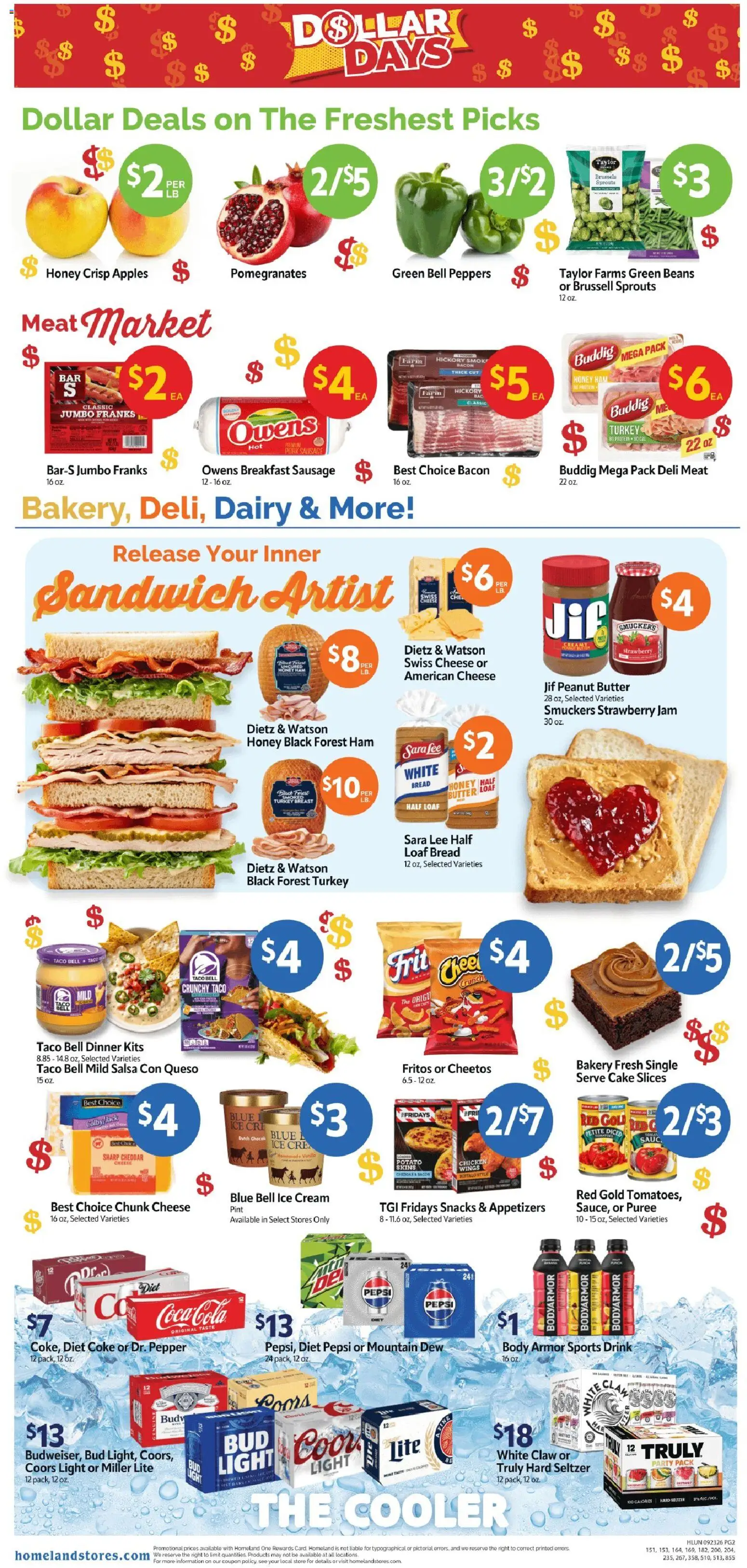 homeland - Homeland Weekly Ad - 09/23 - 09/29 2026 - page: 2