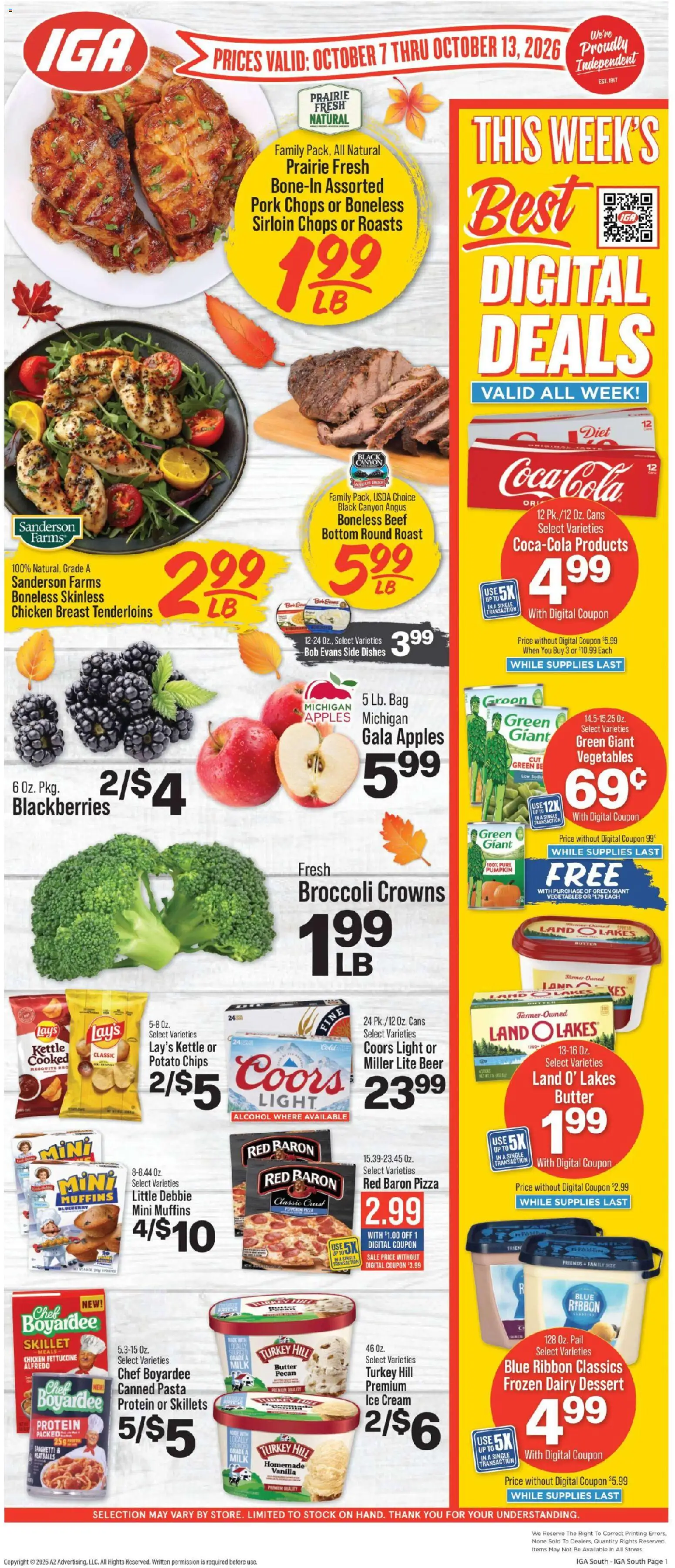 iga - IGA Weekly Ad - 10/07 - 10/13 2026