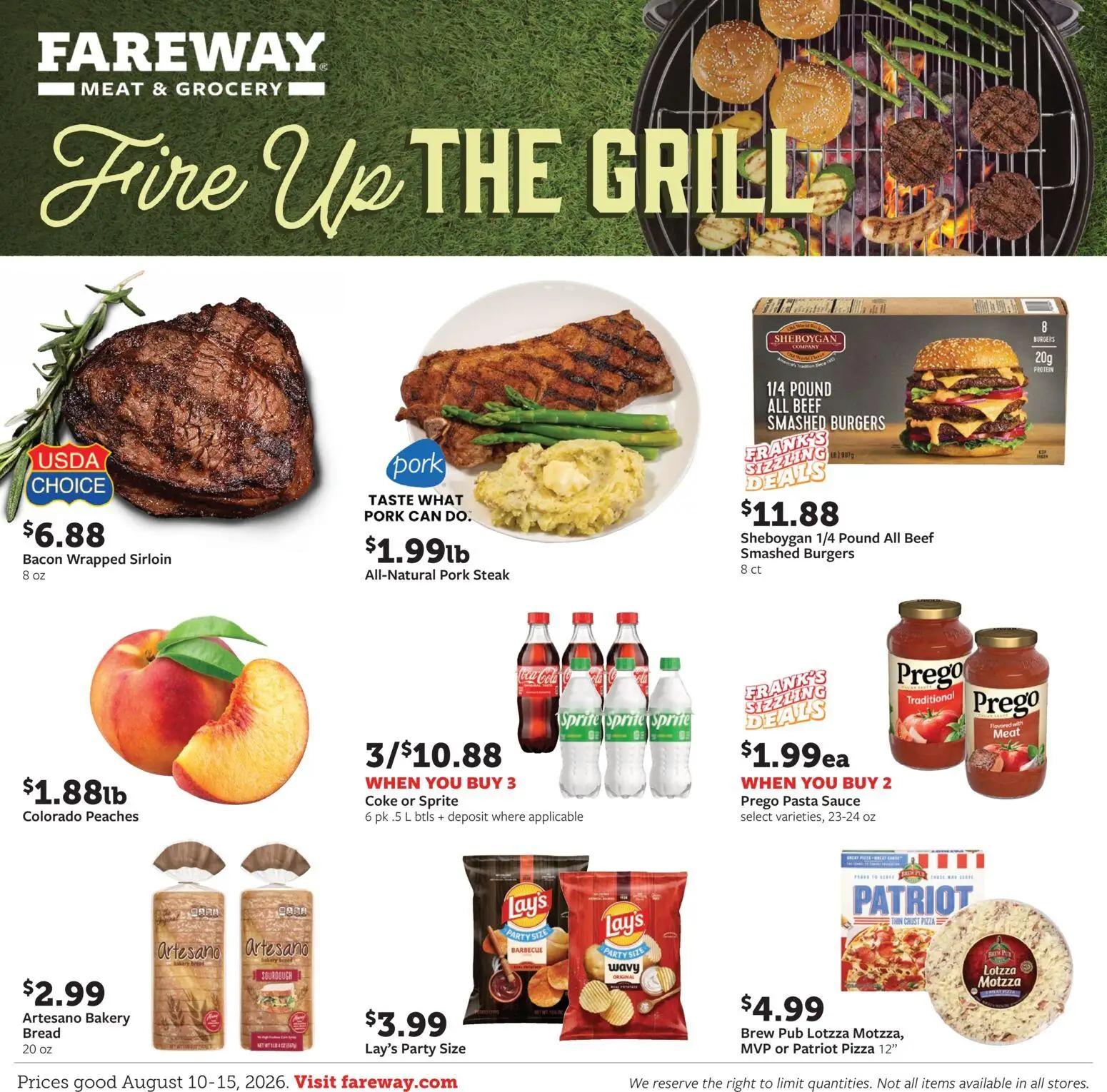 fareway - Fareway Weekly Ad - 08/10 - 08/15 2026