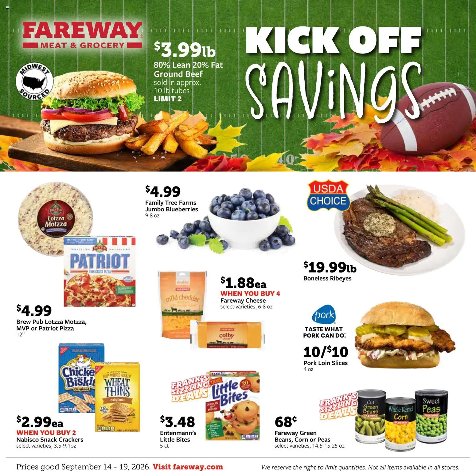 fareway - Fareway Weekly Ad - 09/14 - 09/19 2026