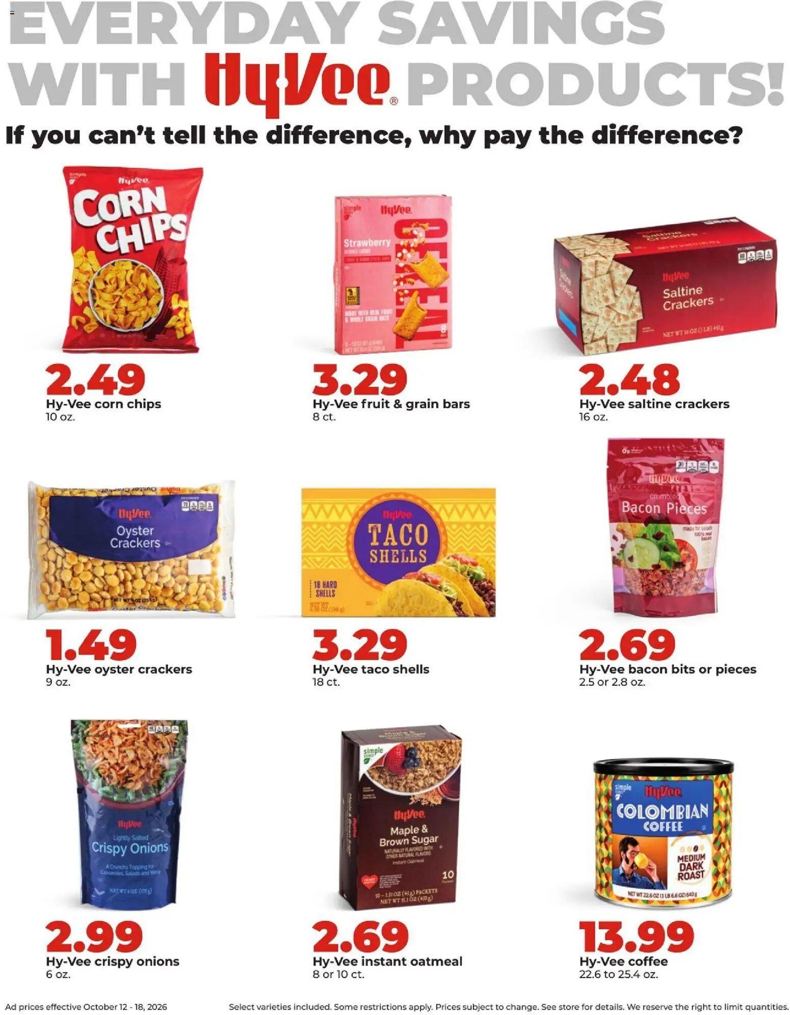 hyvee - HyVee Weekly Ad - 10/12 - 10/18 2026 - page: 19
