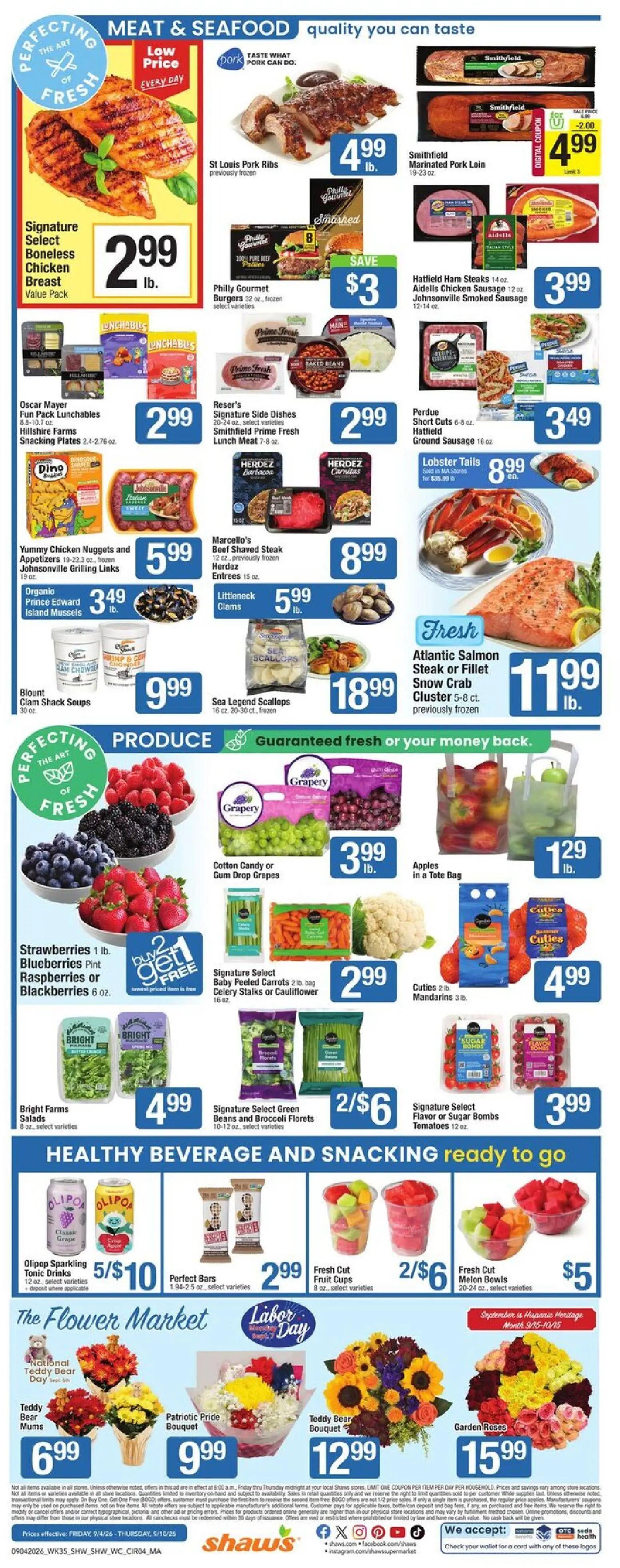 shaws - Shaw's Weekly Ad - 09/04 - 09/10 2026 - page: 4