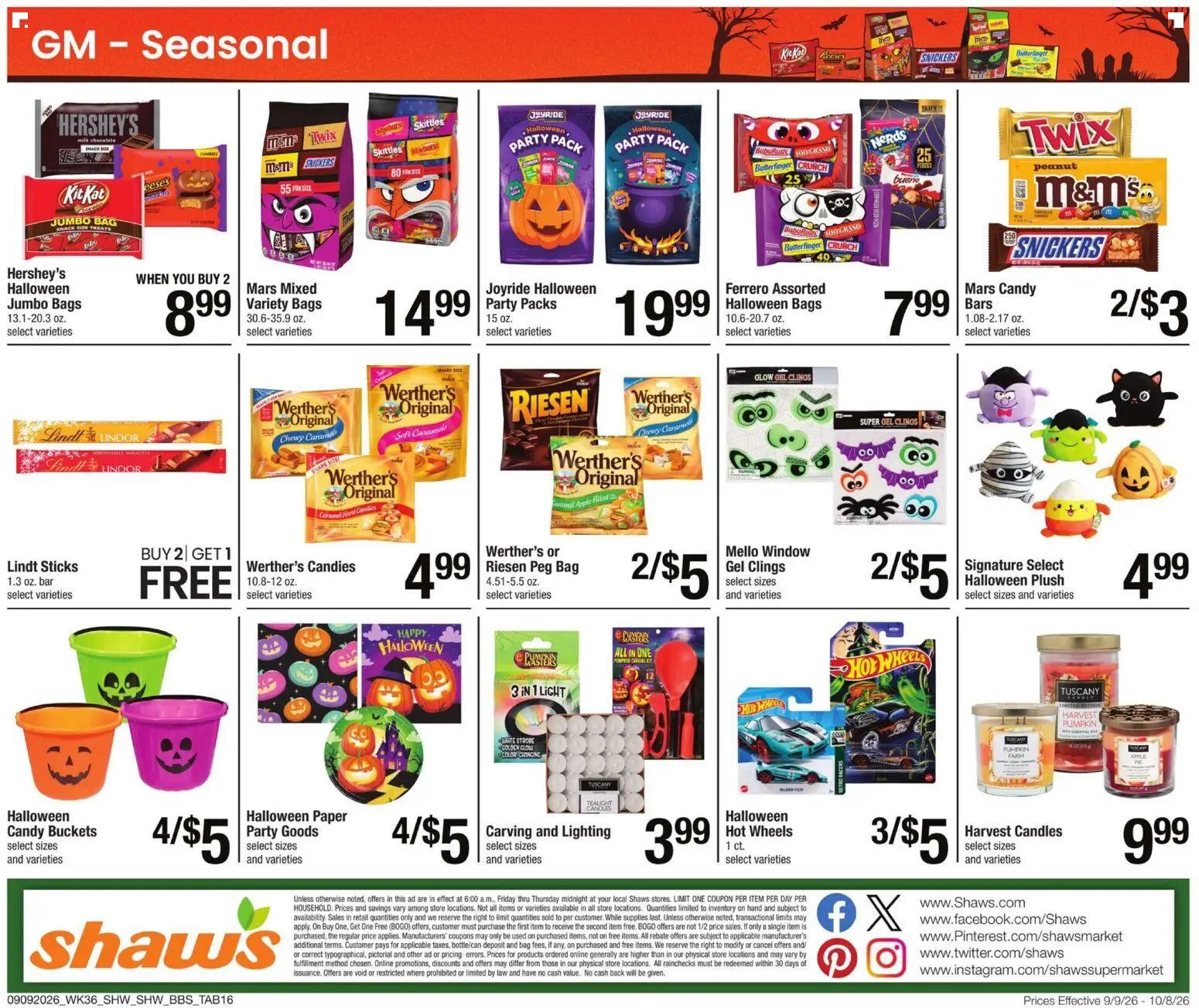 shaws - Shaw's Big Book of Savings - 09/09 - 10/08 2026 - page: 14