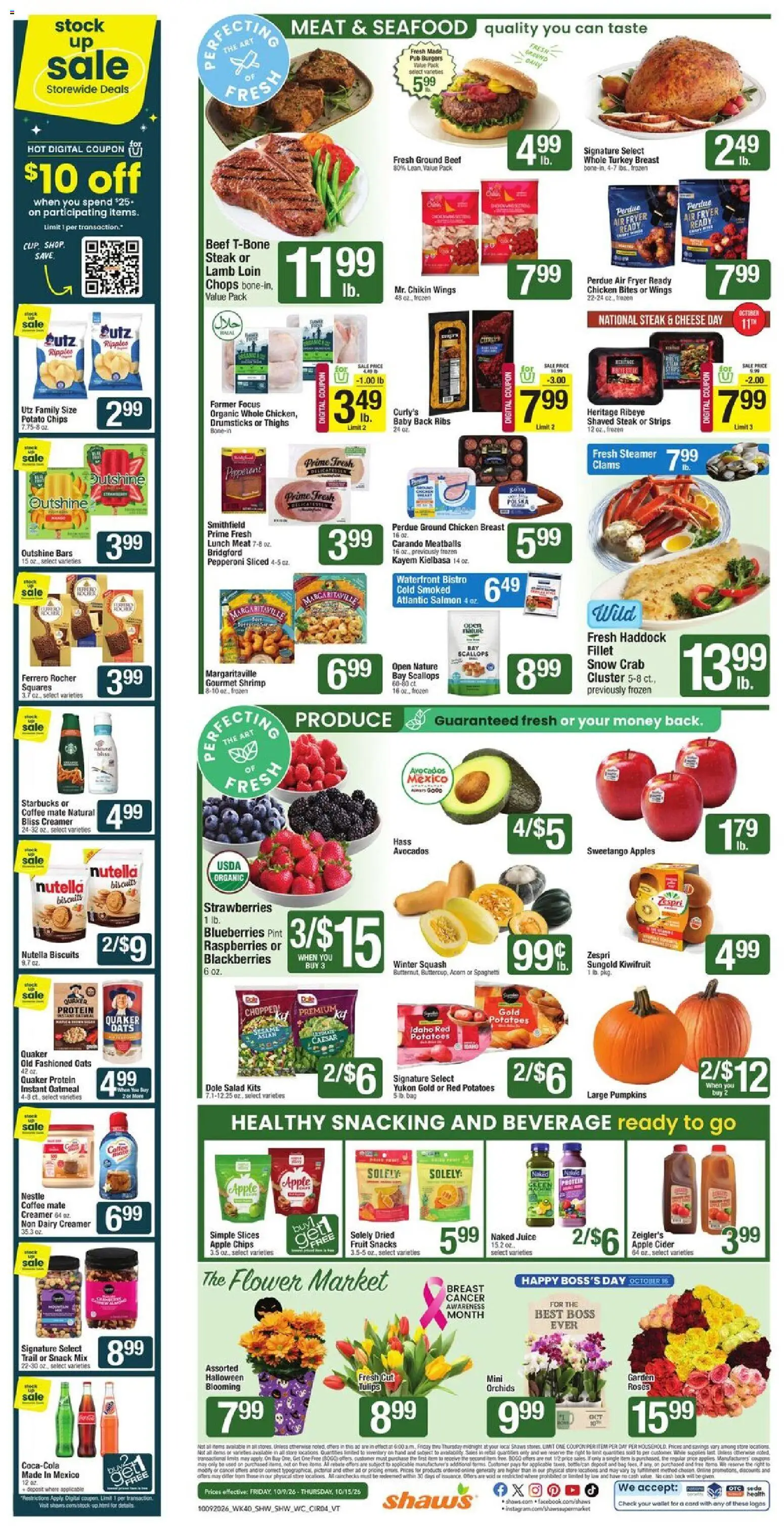 shaws - Shaw's Weekly Ad - 10/09 - 10/15 2026 - page: 4