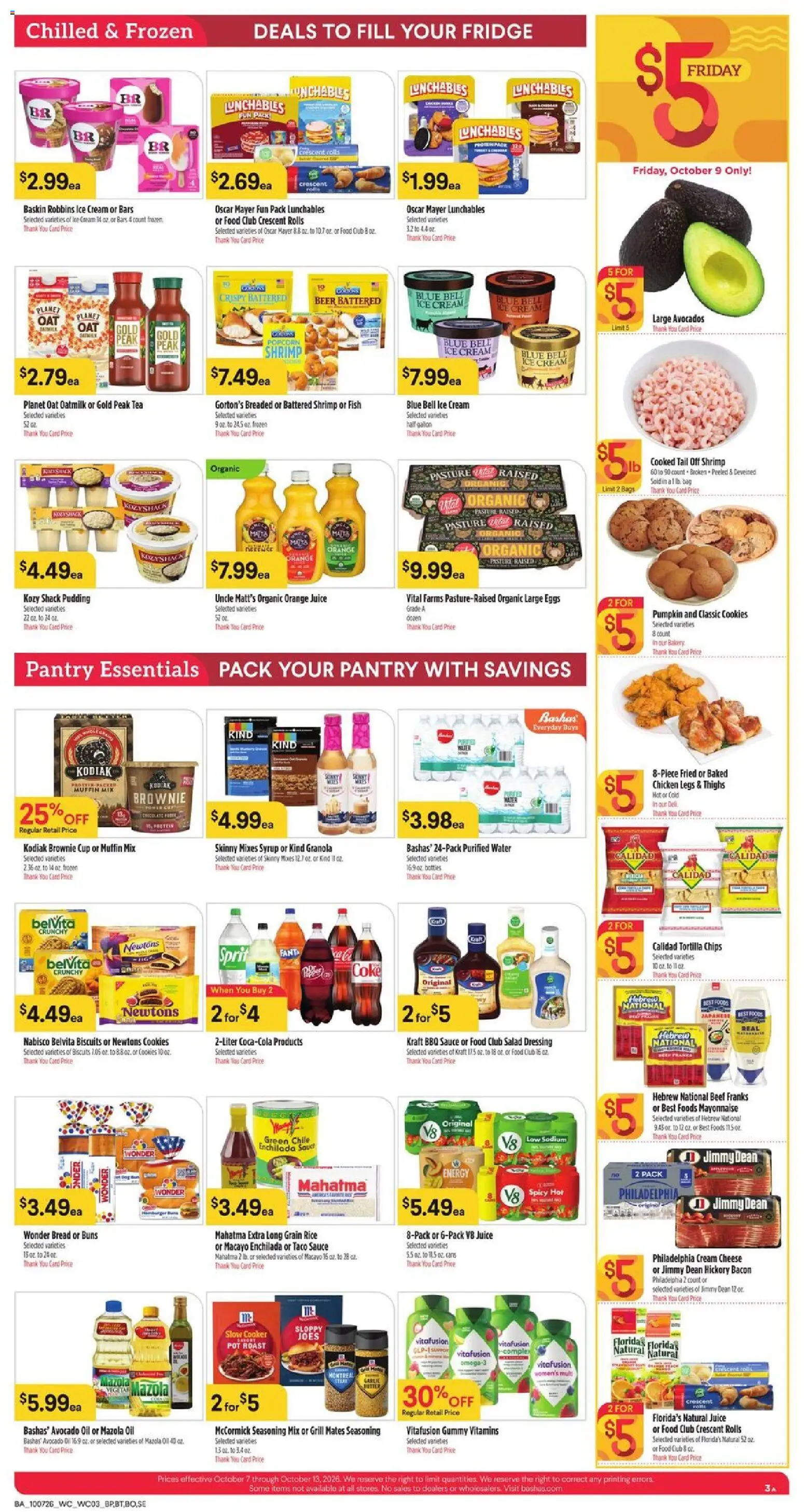 bashas - Basha's Weekly Ad - 10/07 - 10/13 2026 - page: 3