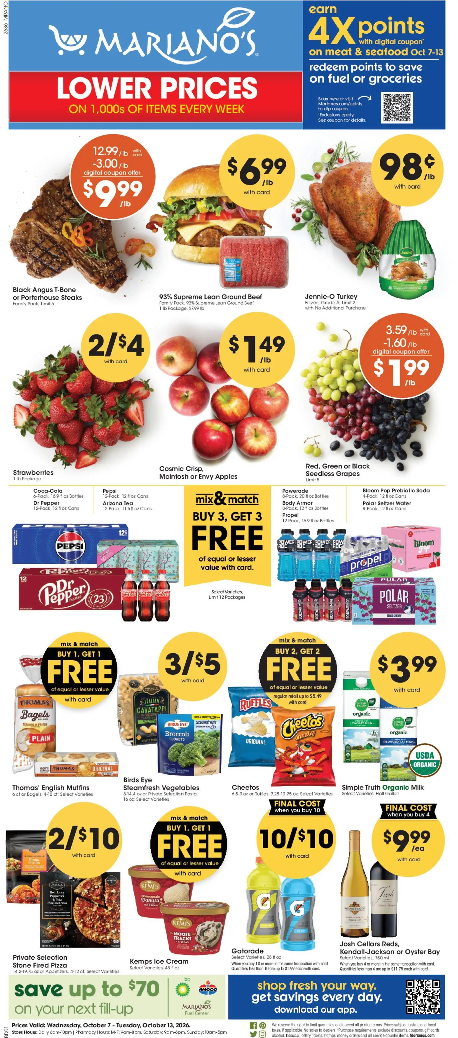 marianos - Mariano's Weekly Ad - 10/07 - 10/13 2026