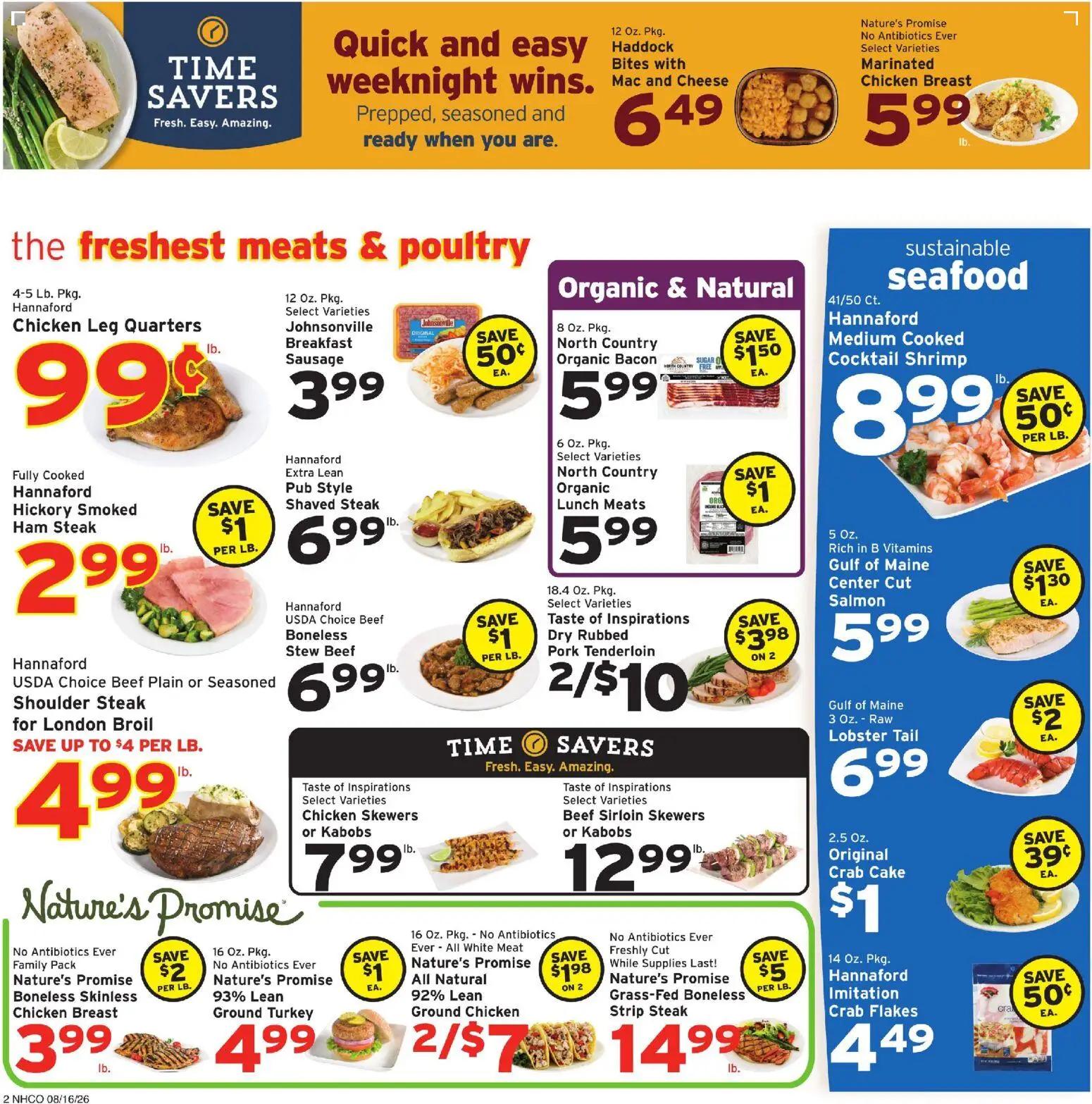 hannaford - Hannaford Weekly Ad - 08/16 - 08/22 2026 - page: 2