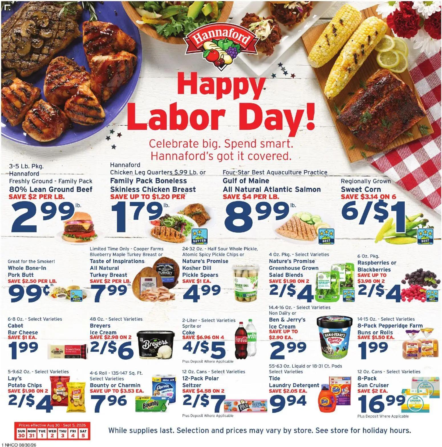 hannaford - Hannaford Weekly Ad - 08/30 - 09/05 2026
