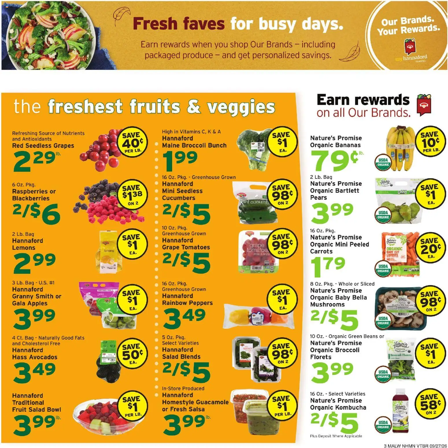 hannaford - Hannaford Weekly Flyer - 09/27 - 10/03 2026 - page: 3