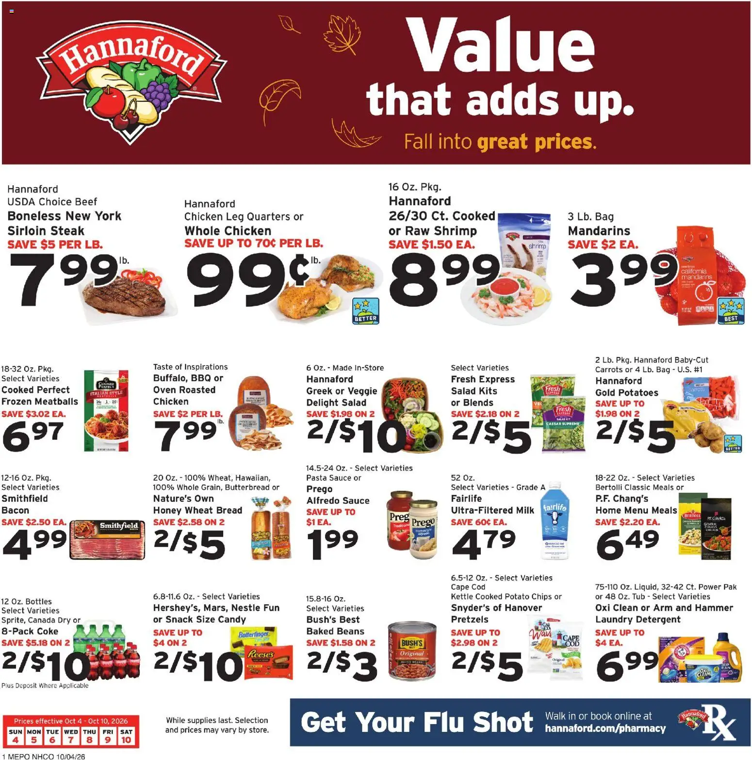 hannaford - Hannaford Weekly Ad - 10/04 - 10/10 2026