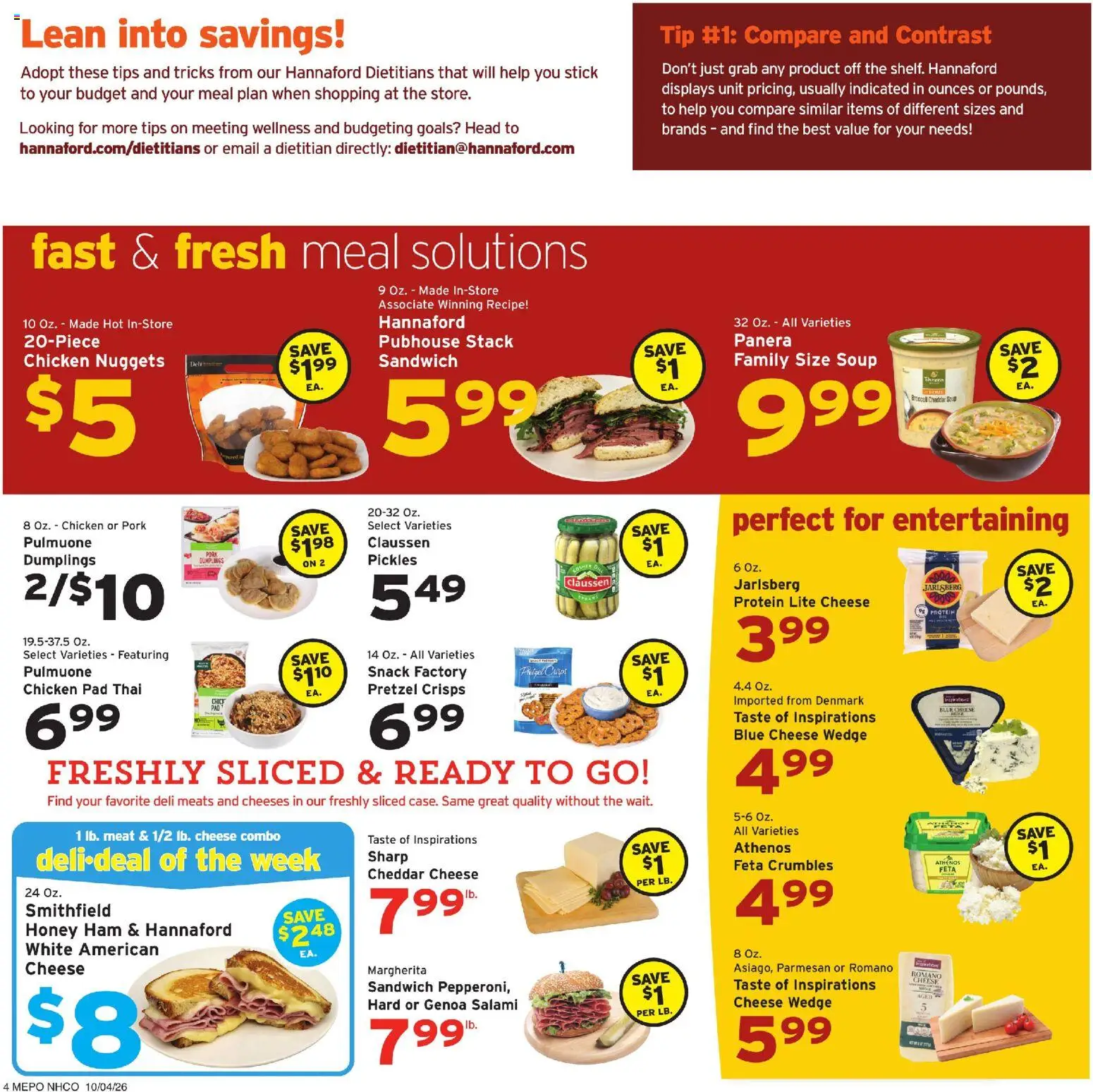 hannaford - Hannaford Weekly Ad - 10/04 - 10/10 2026 - page: 4