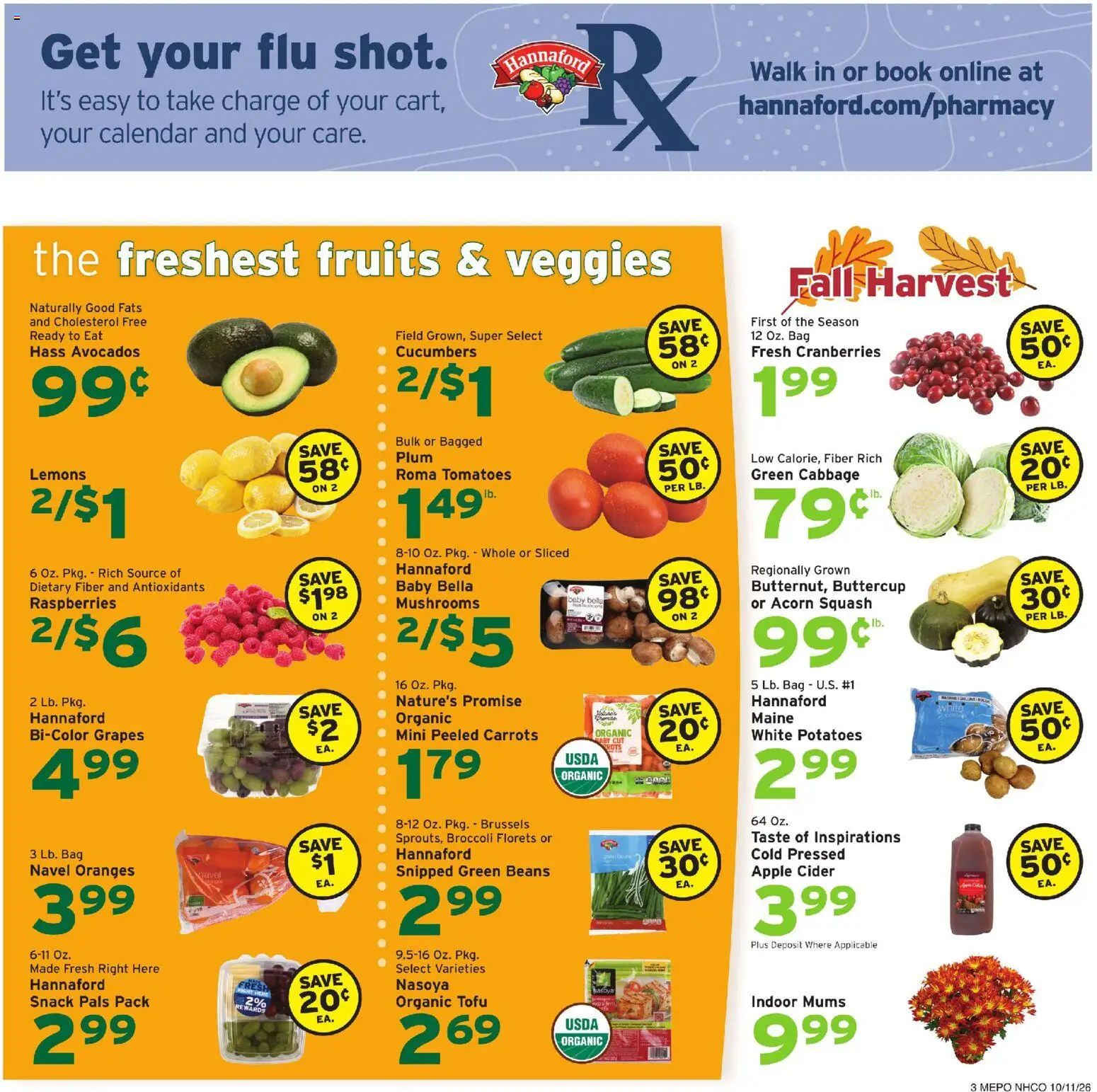 hannaford - Hannaford Weekly Ad - 10/11 - 10/17 2026 - page: 3