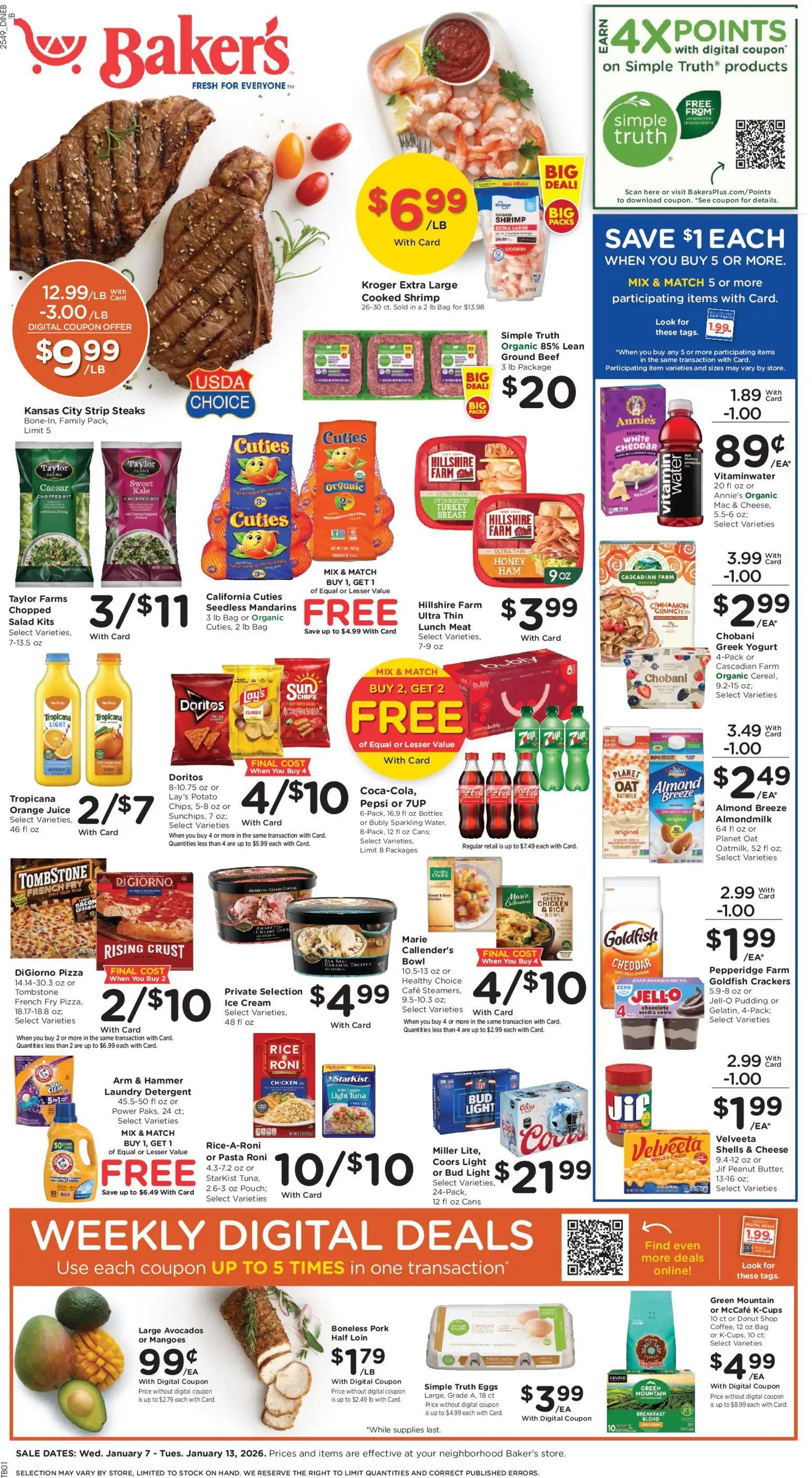 bakers - Baker's Weekly Ad - 01/07 - 01/13 2026