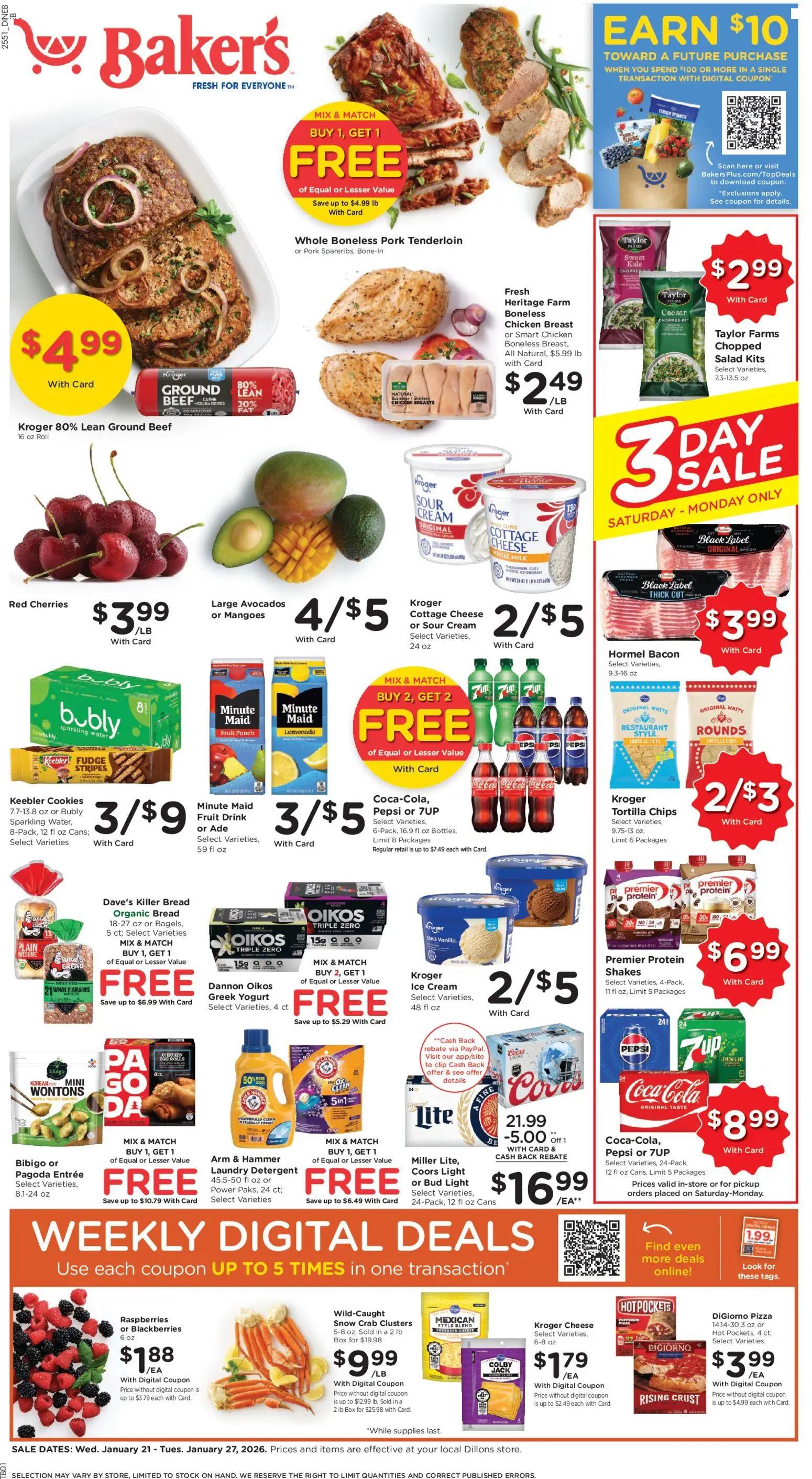 bakers - Baker's Weekly Ad - NE - 01/21 - 01/27 2026
