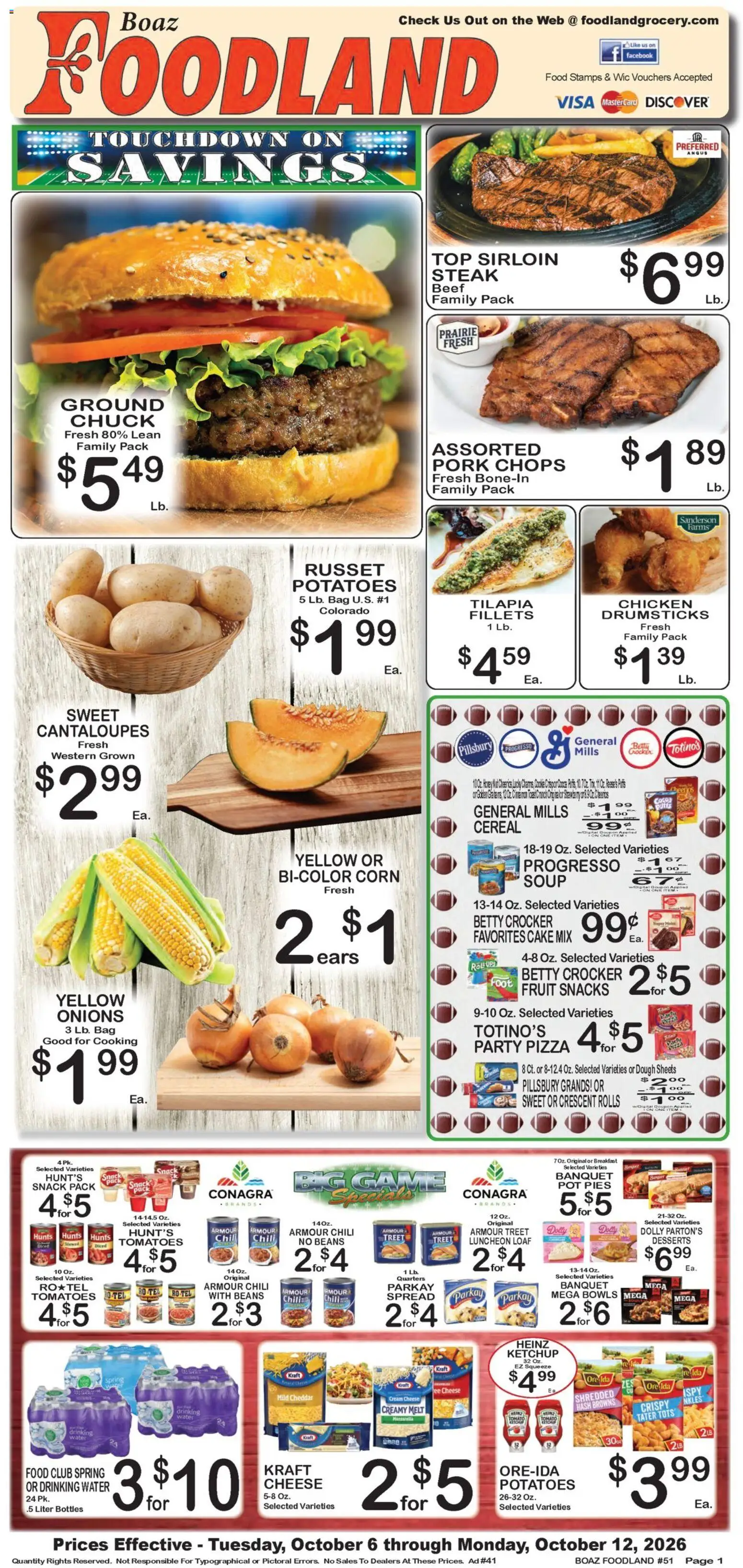 foodland - Foodland Weekly Ad - 10/06 - 10/12 2026