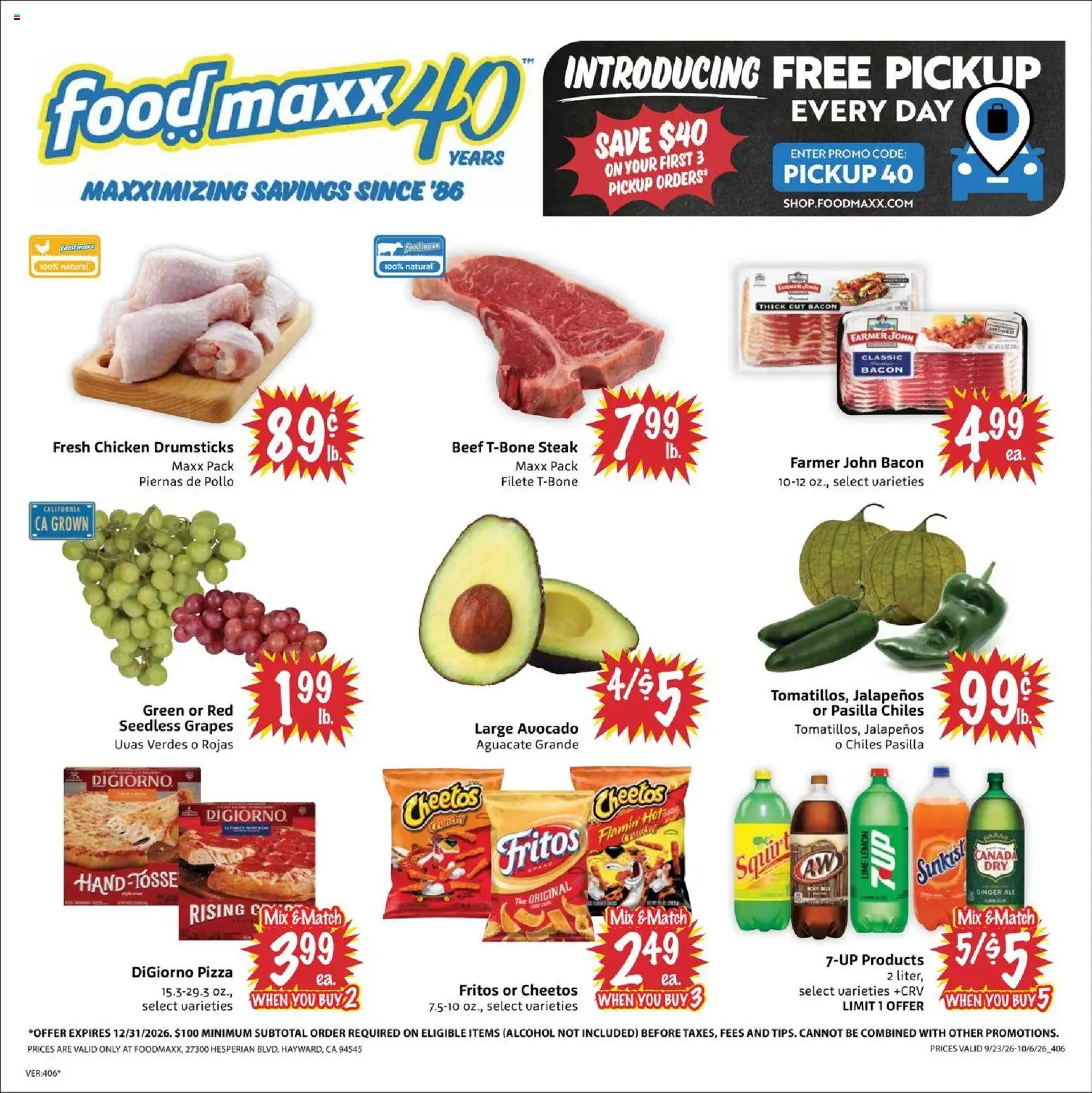 foodmaxx - FoodMaxx Weekly Ad - 09/23 - 10/06 2026