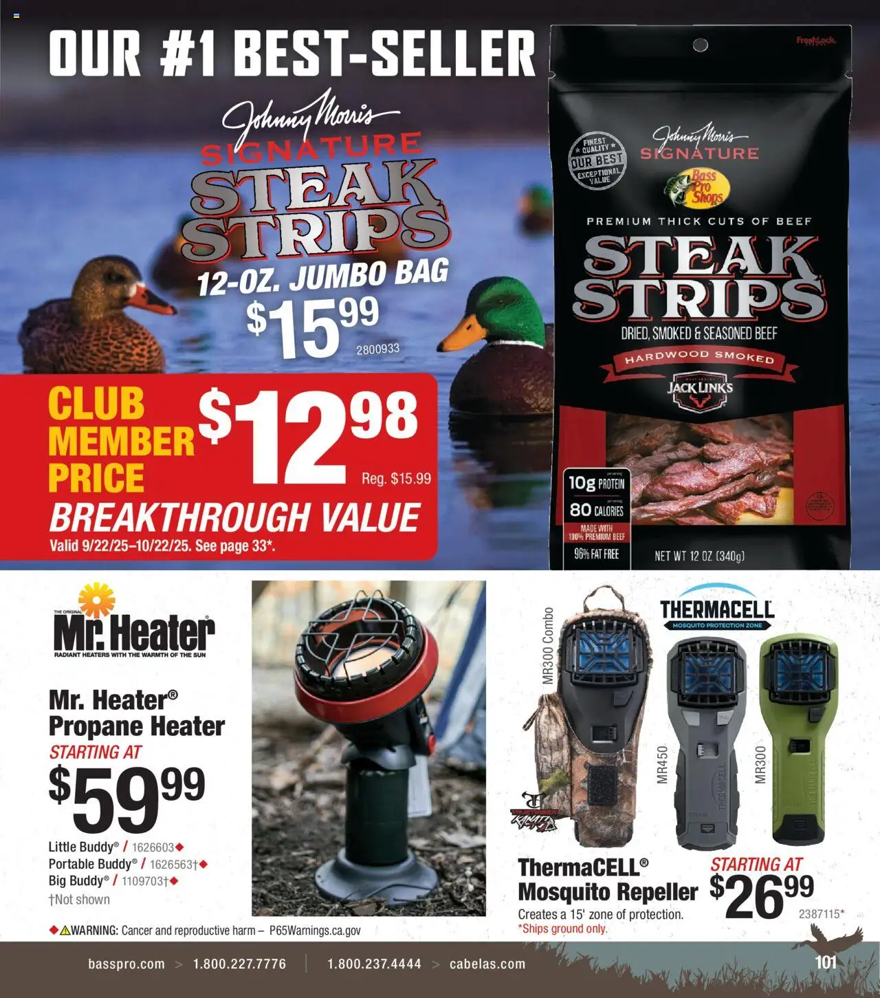 cabelas - Cabela's Waterfowl 25 - from Wednesday 10/01 2025 - page: 101