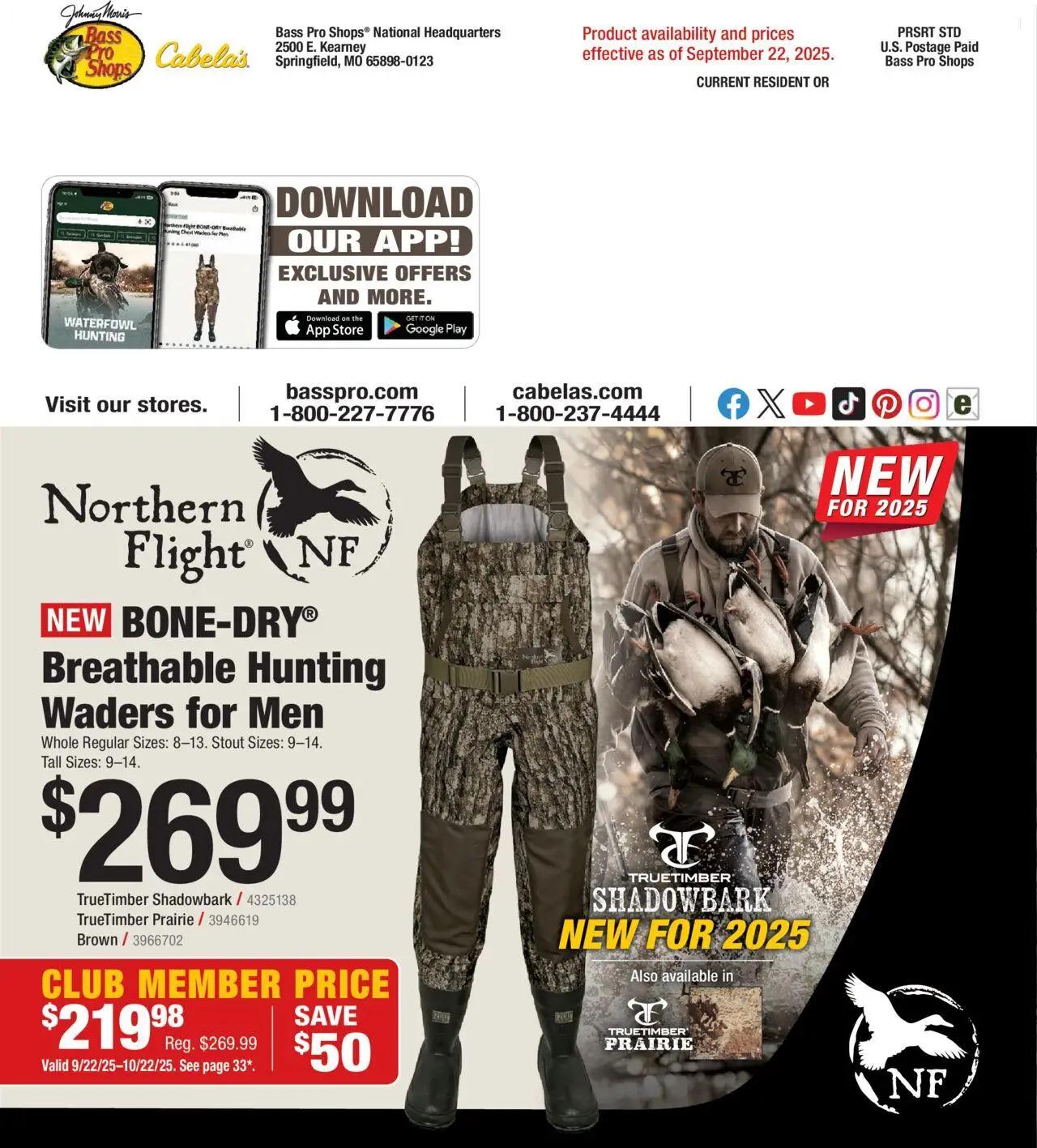 cabelas - Cabela's Waterfowl 25 - from Wednesday 10/01 2025 - page: 120