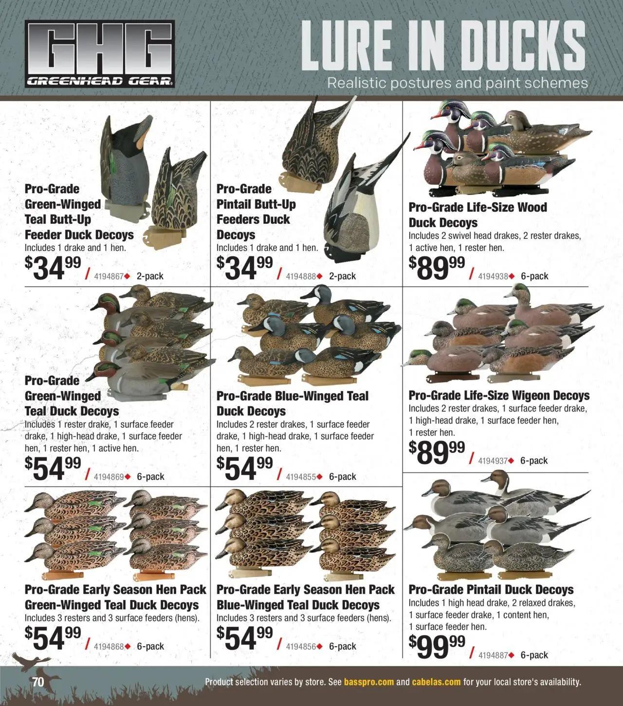 cabelas - Cabela's Waterfowl 25 - from Wednesday 10/01 2025 - page: 70