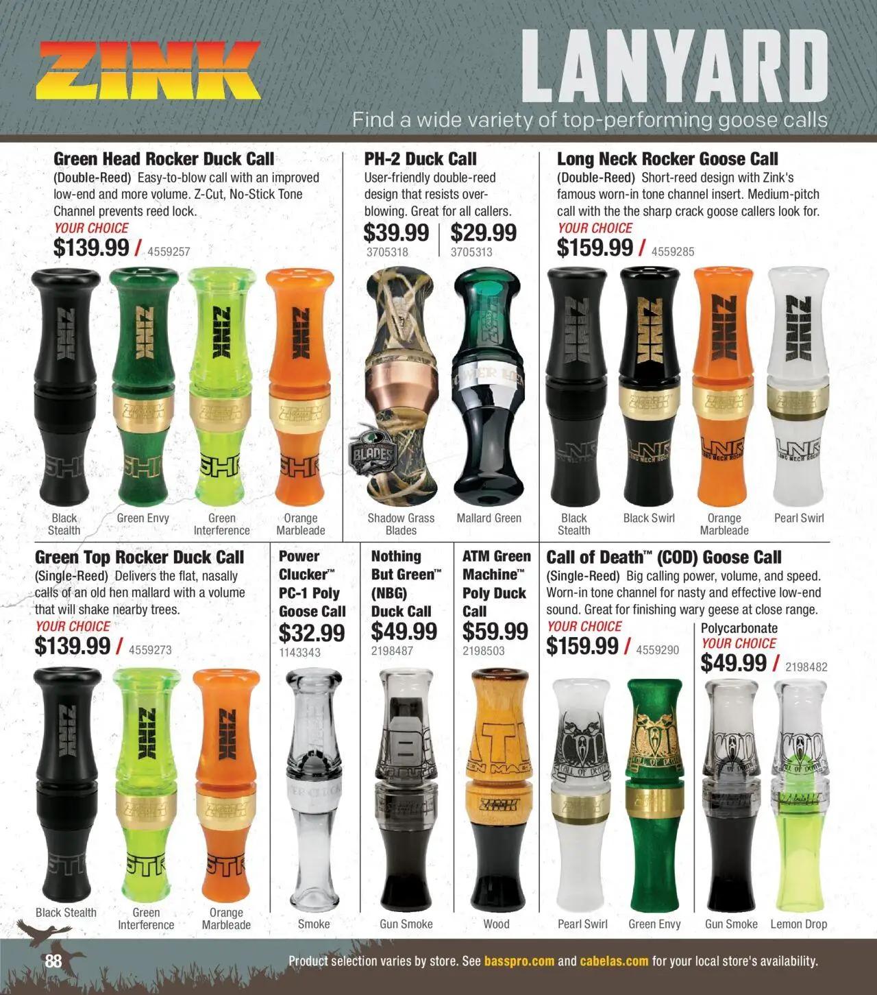 cabelas - Cabela's Waterfowl 25 - from Wednesday 10/01 2025 - page: 88