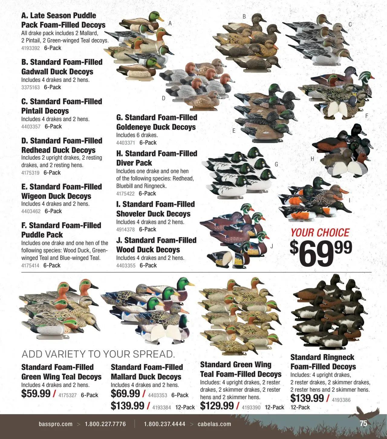 cabelas - Cabela's Waterfowl 25 - from Wednesday 10/01 2025 - page: 75