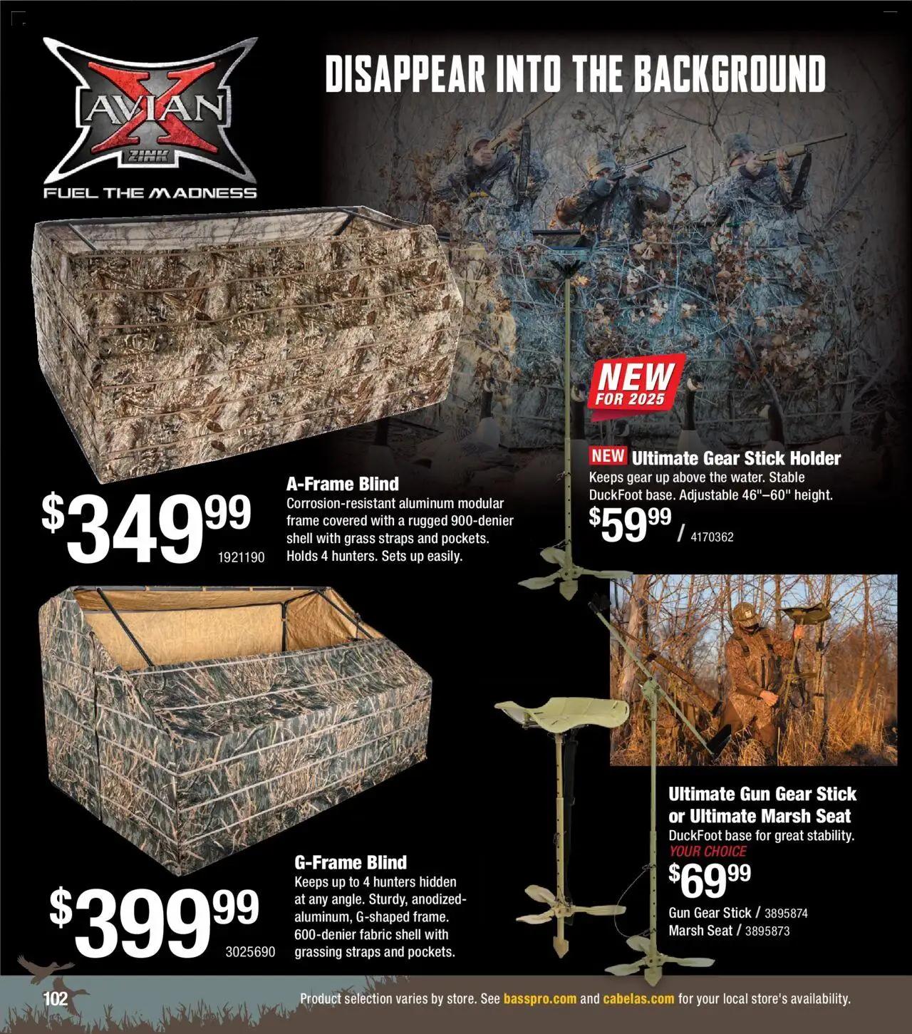 cabelas - Cabela's Waterfowl 25 - from Wednesday 10/01 2025 - page: 102