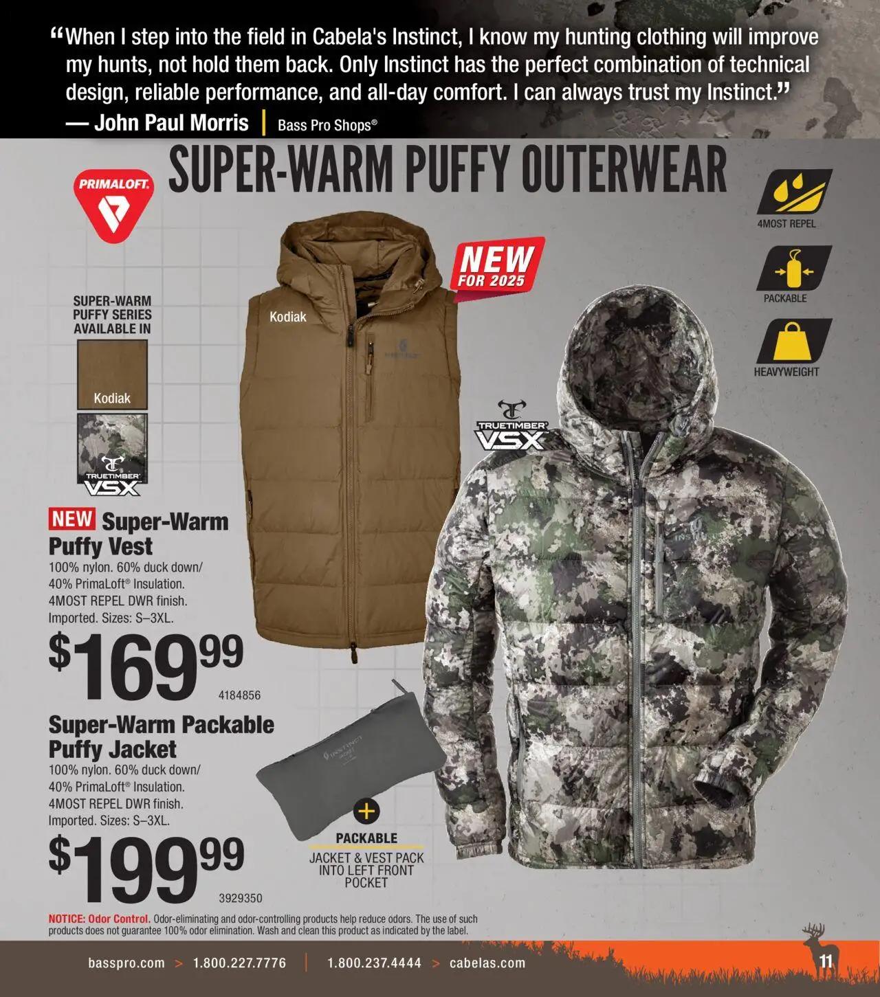 cabelas - Cabela's Deer Hunting 25 - from Wednesday 10/01 2025 - page: 11