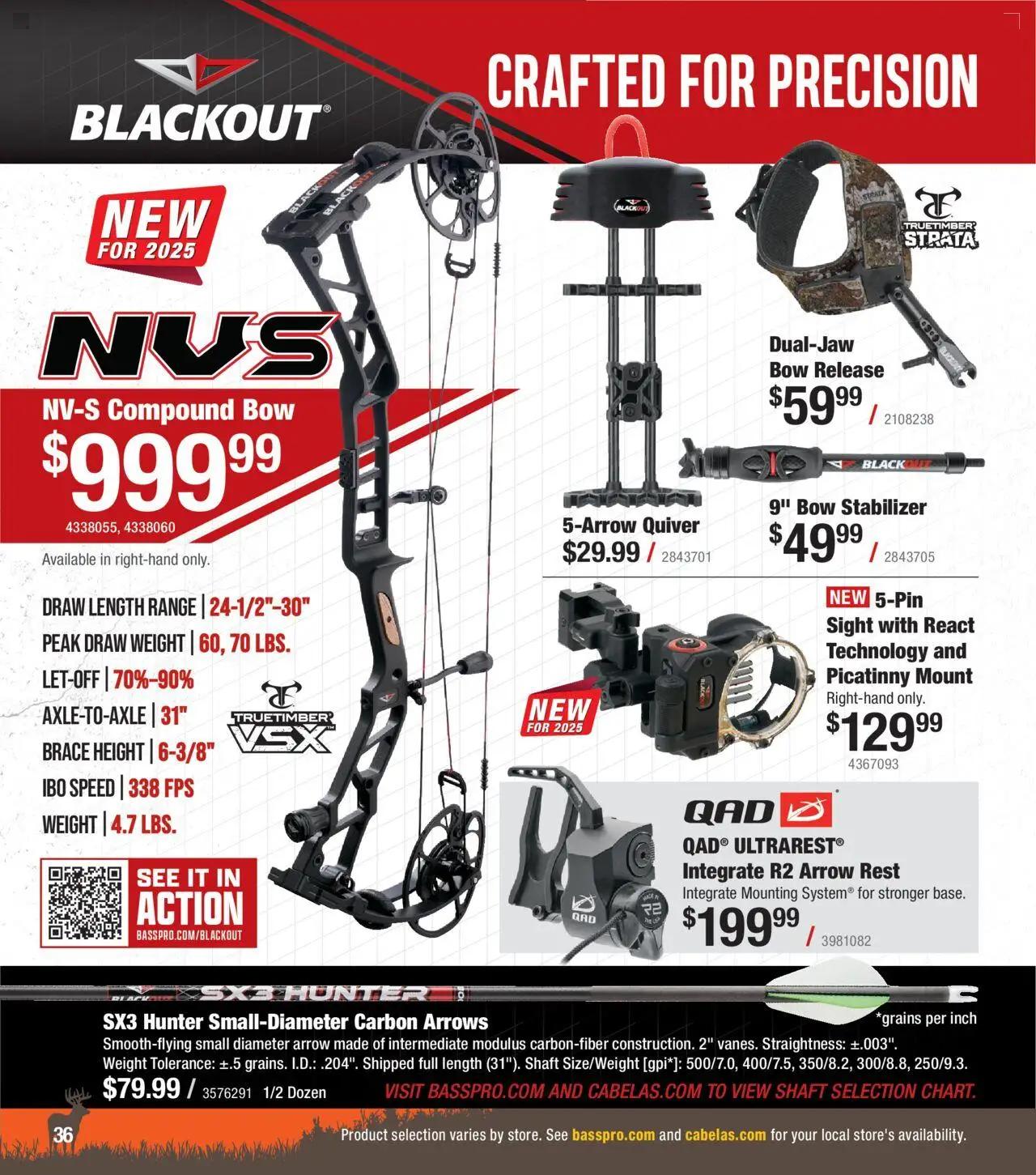 cabelas - Cabela's Deer Hunting 25 - from Wednesday 10/01 2025 - page: 36