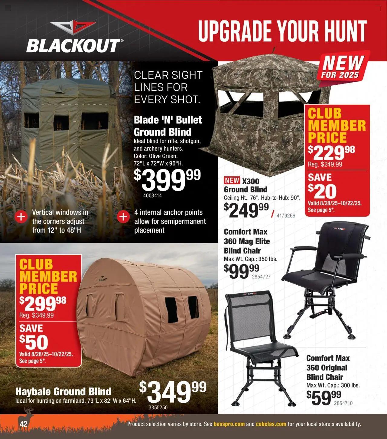 cabelas - Cabela's Deer Hunting 25 - from Wednesday 10/01 2025 - page: 42